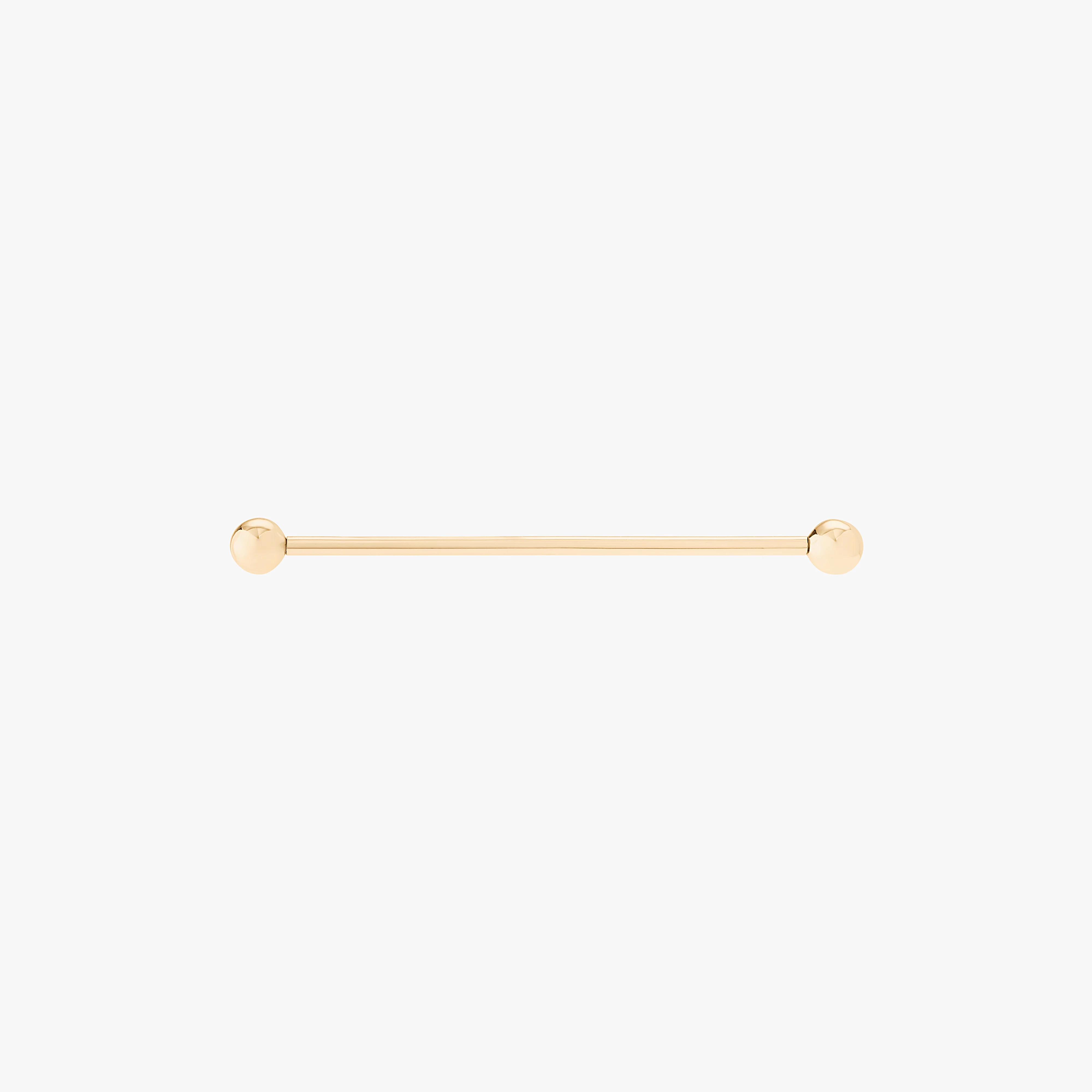 14K Industrial Bar 38mm