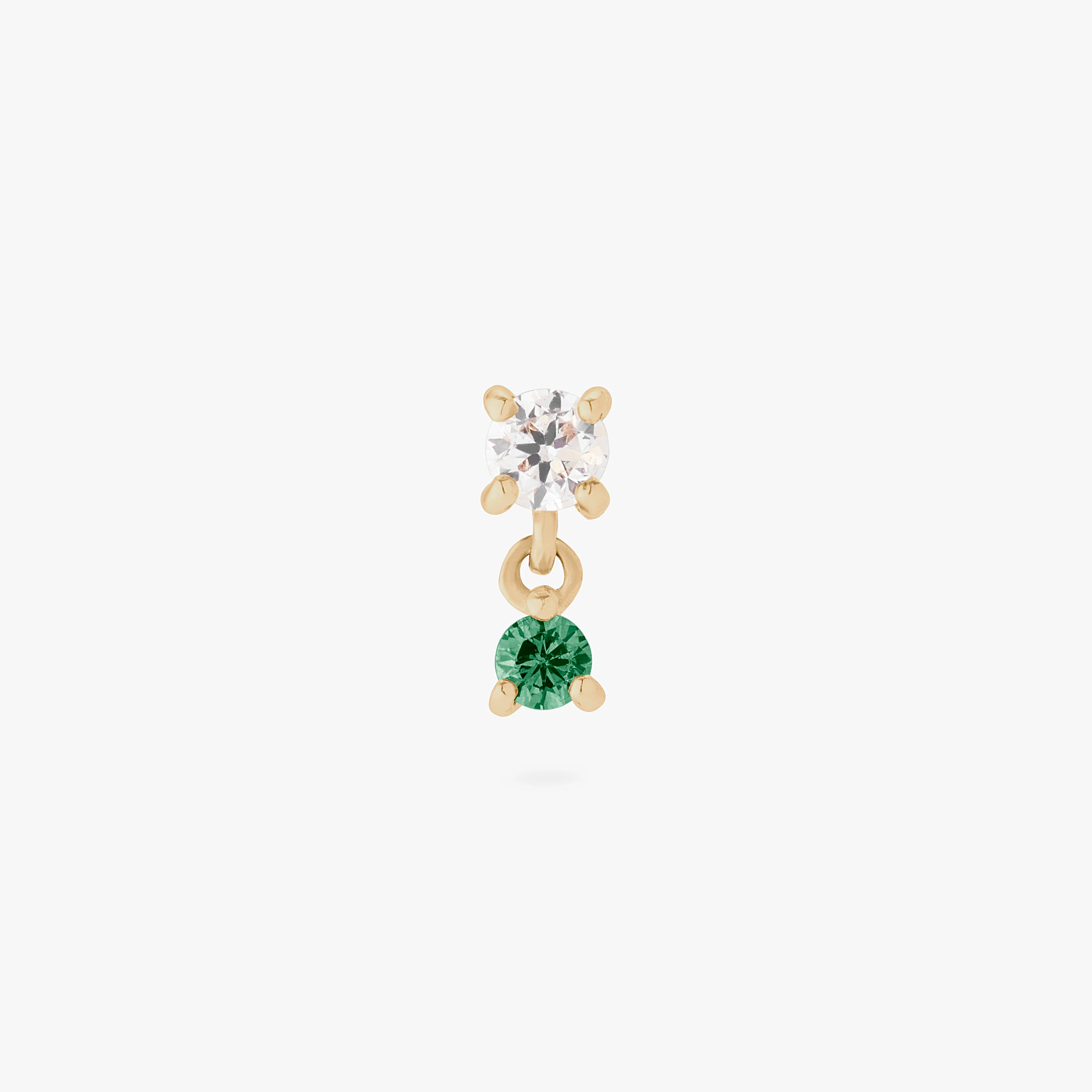 14K CZ Dangle - Image 3