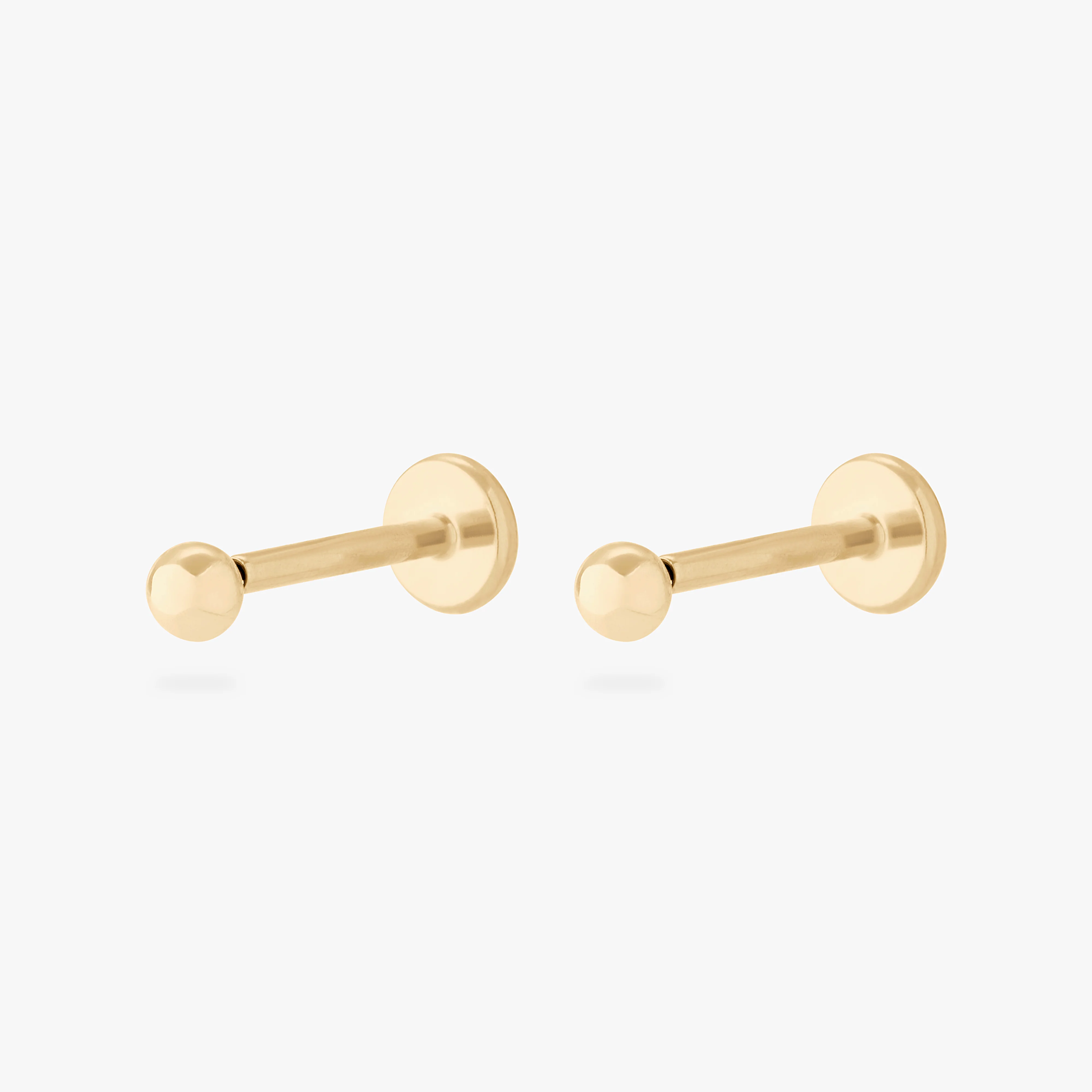 14K Ball Flatback - Image 6