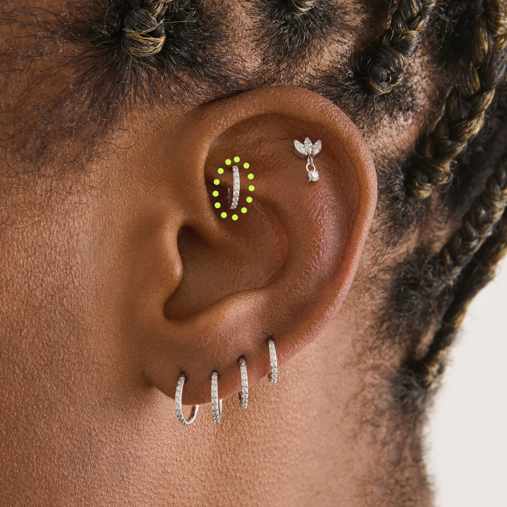 6mm Pave Clicker - Image 9