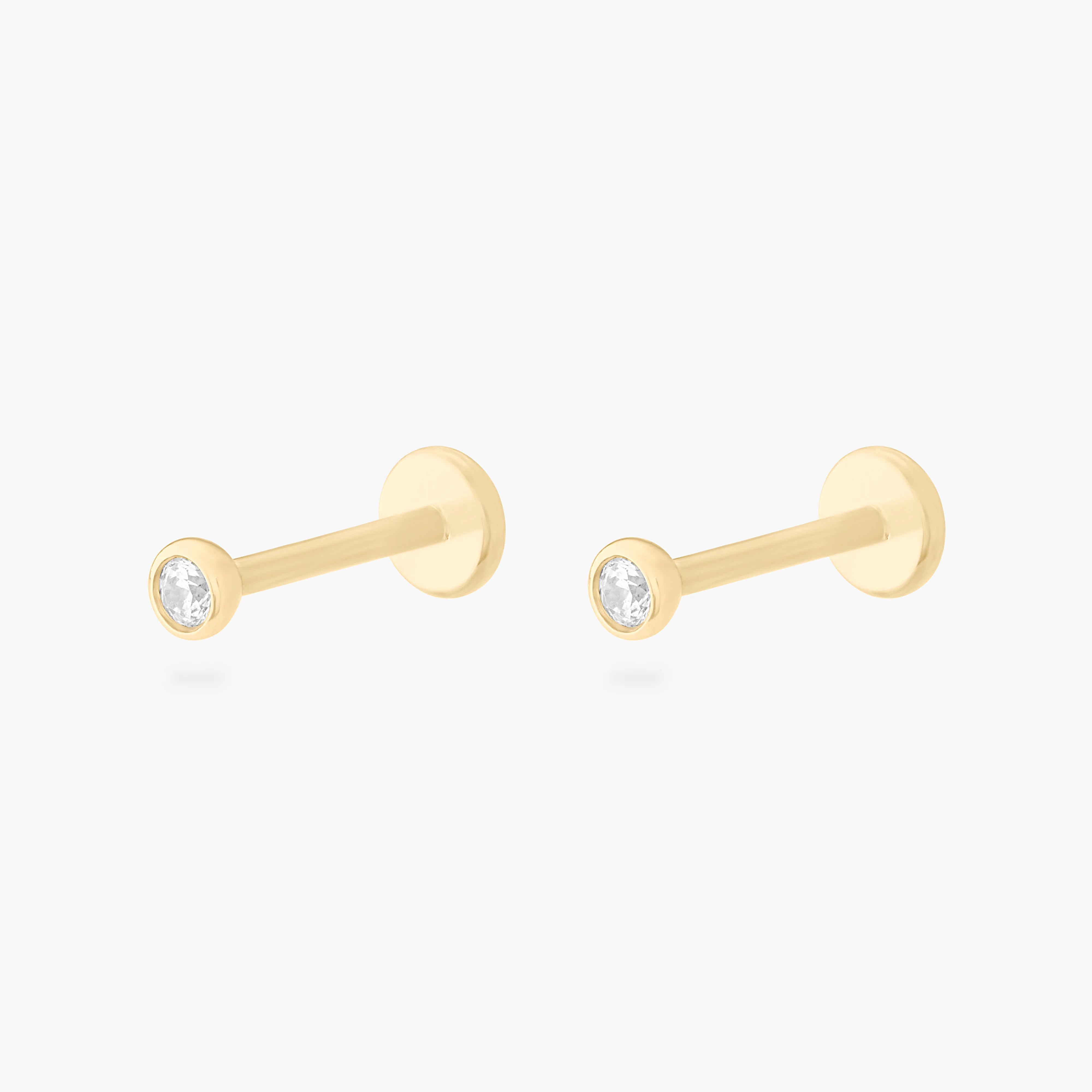 14K Bezel Flatback - Image 6