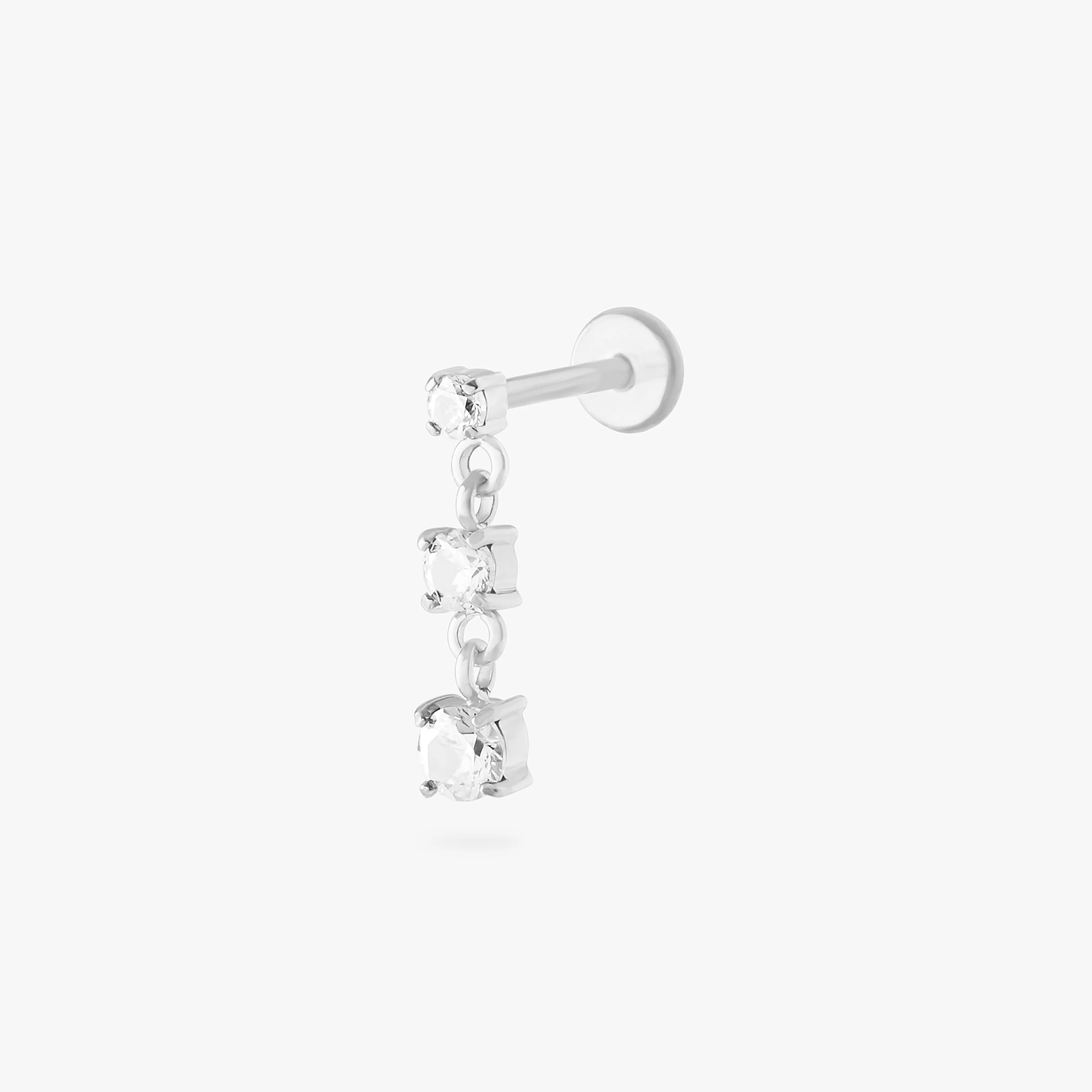 CZ Drip Flatback Stud - Image 13