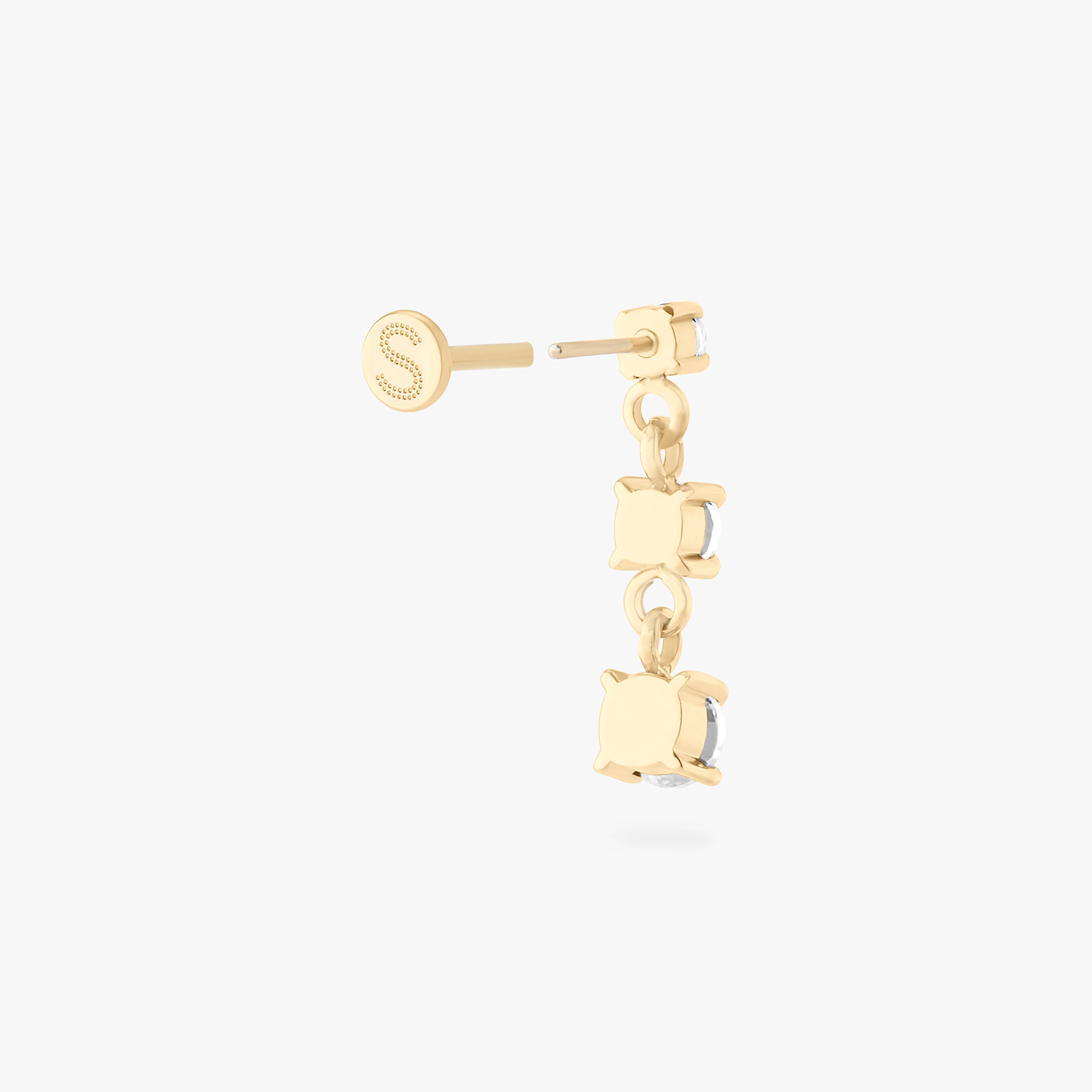 CZ Drip Flatback Stud - Image 6