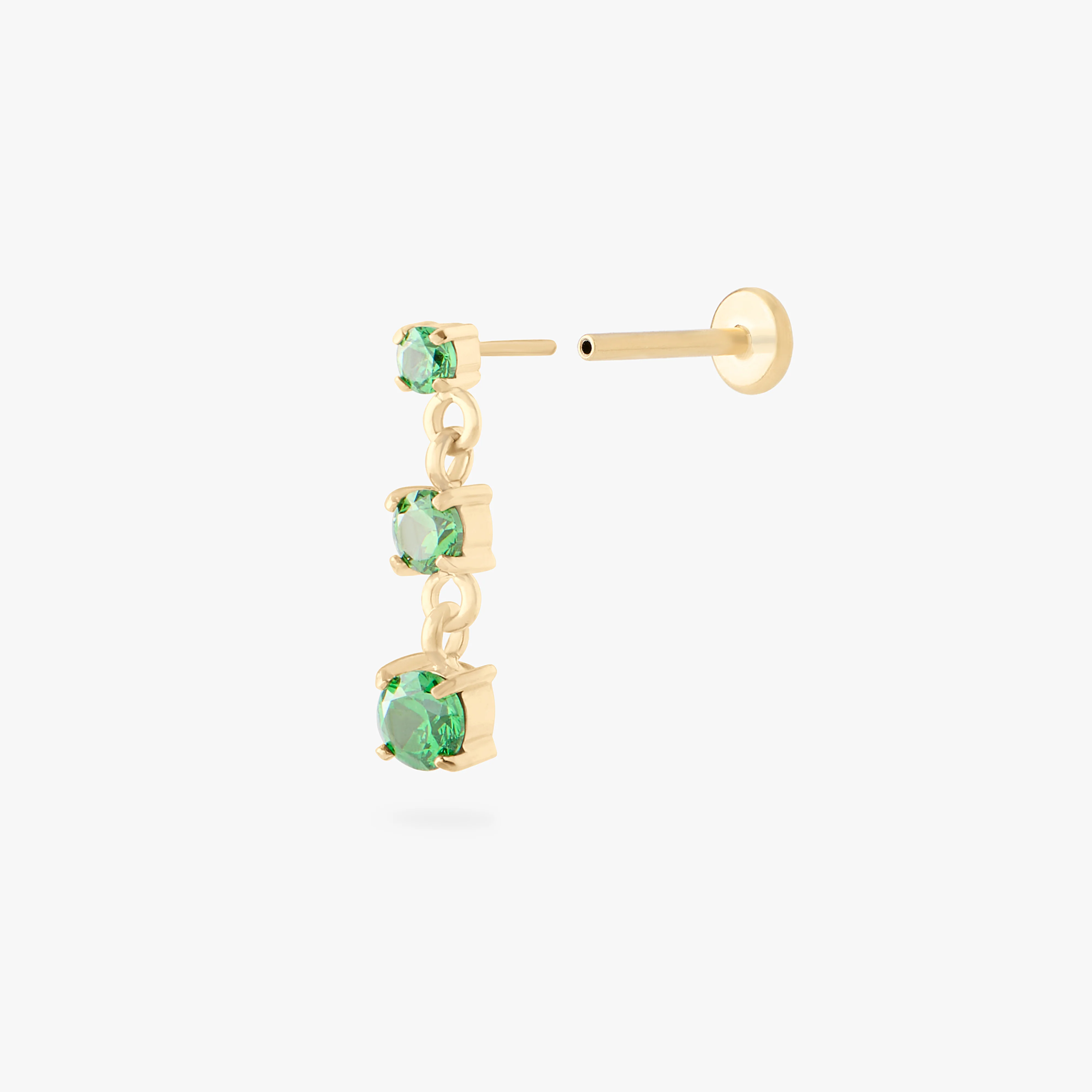 CZ Drip Flatback Stud - Image 9