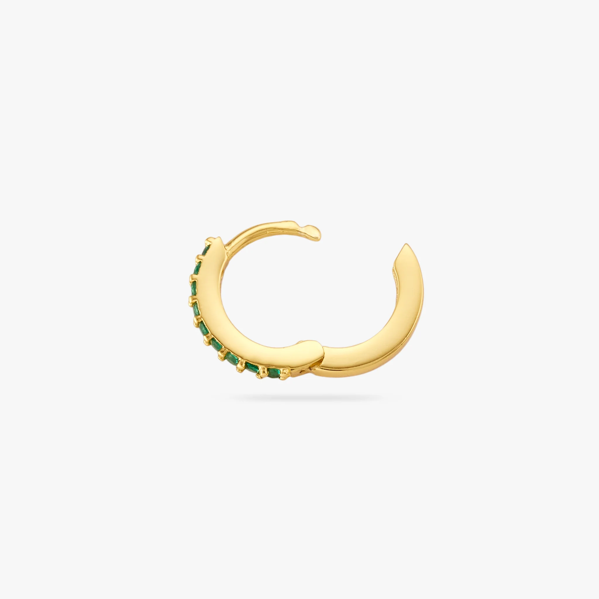 Mini Pave Huggie - Image 13