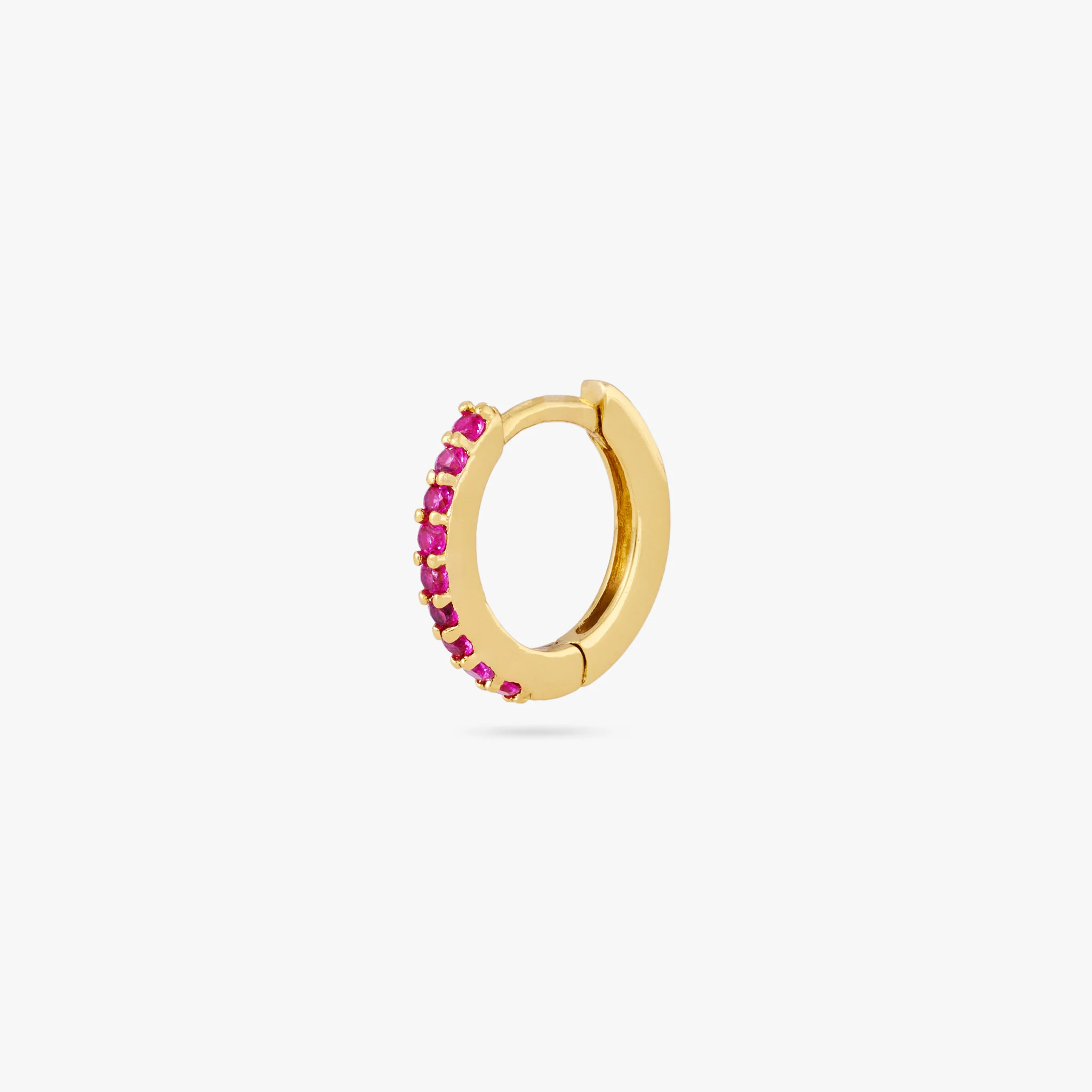 Mini Pave Huggie - Image 15