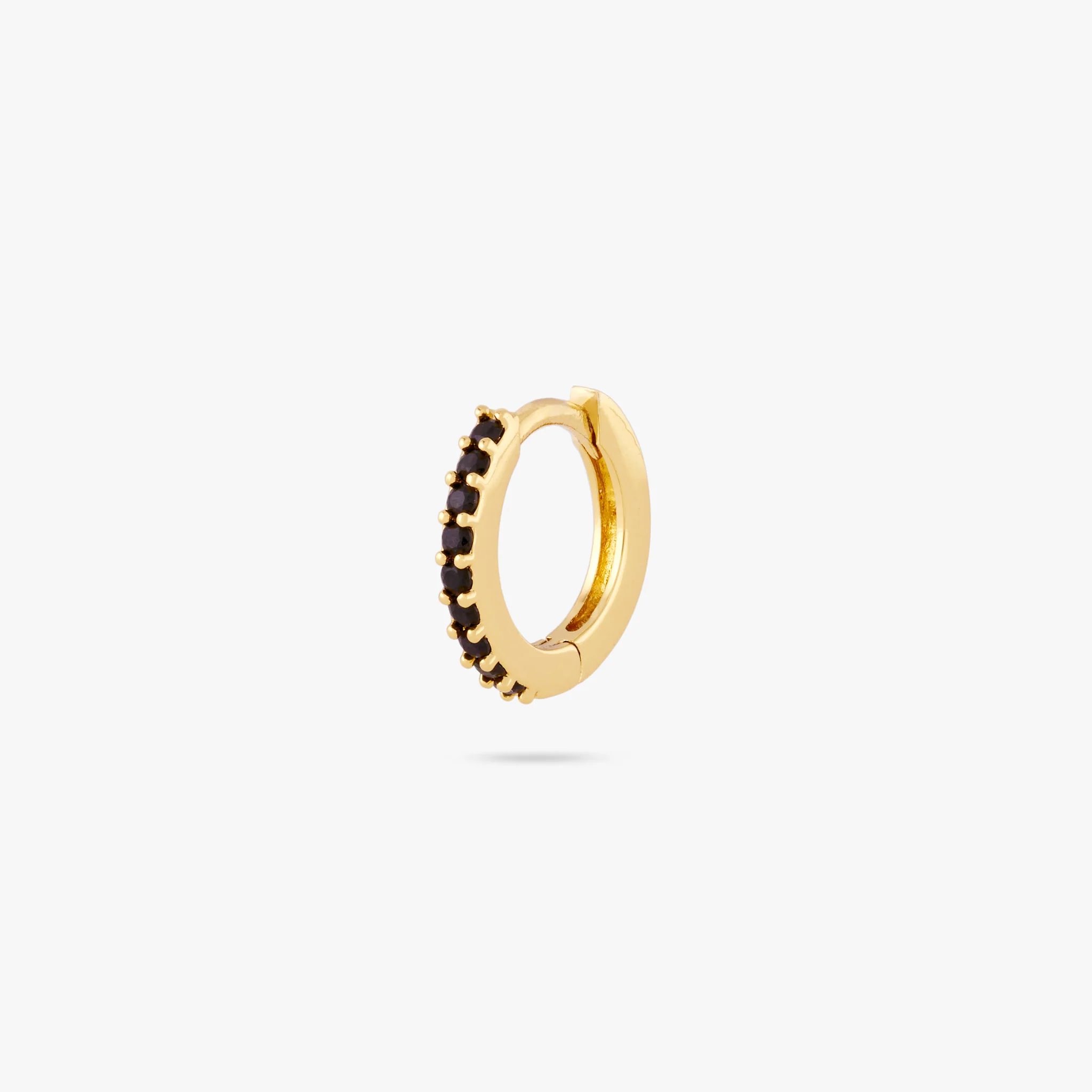 Mini Pave Huggie - Image 26
