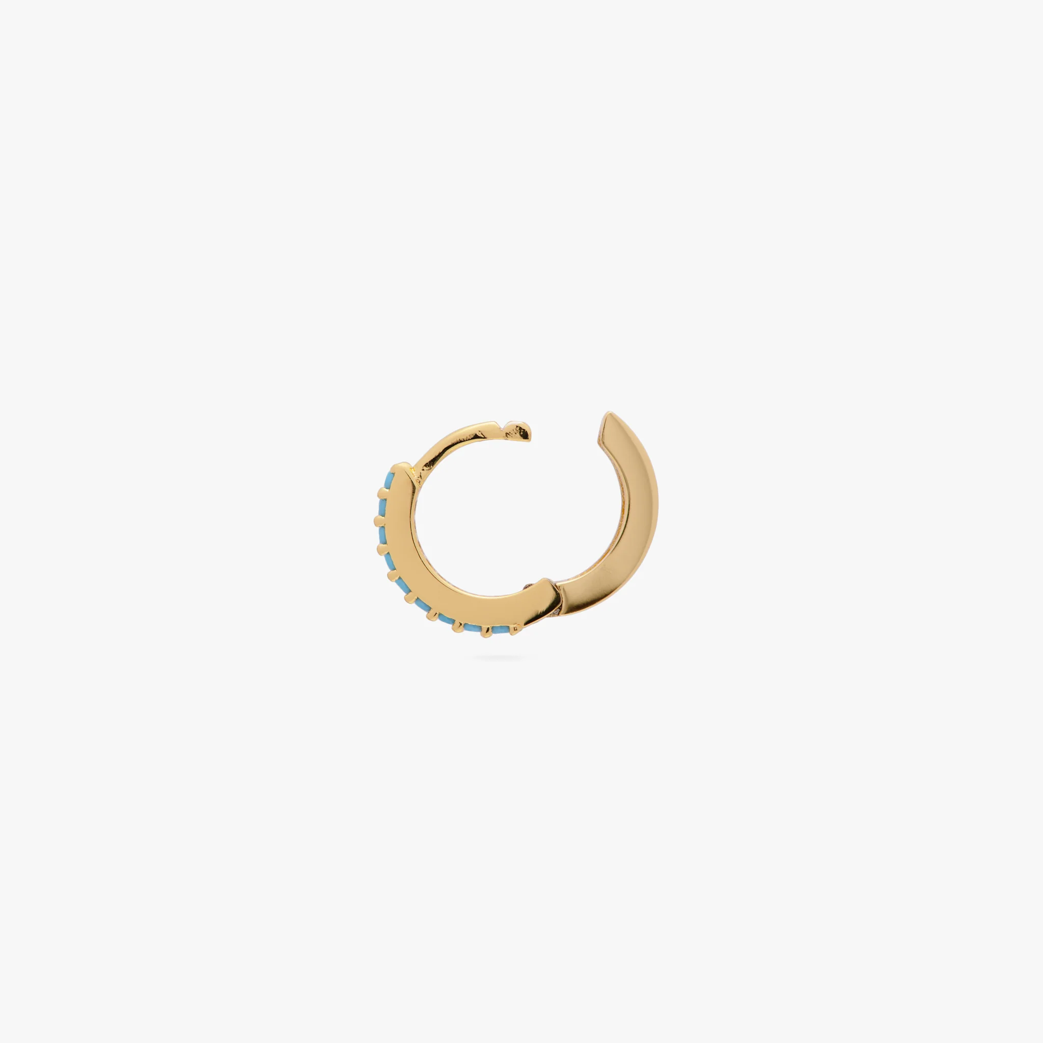 Mini Pave Huggie - Image 36