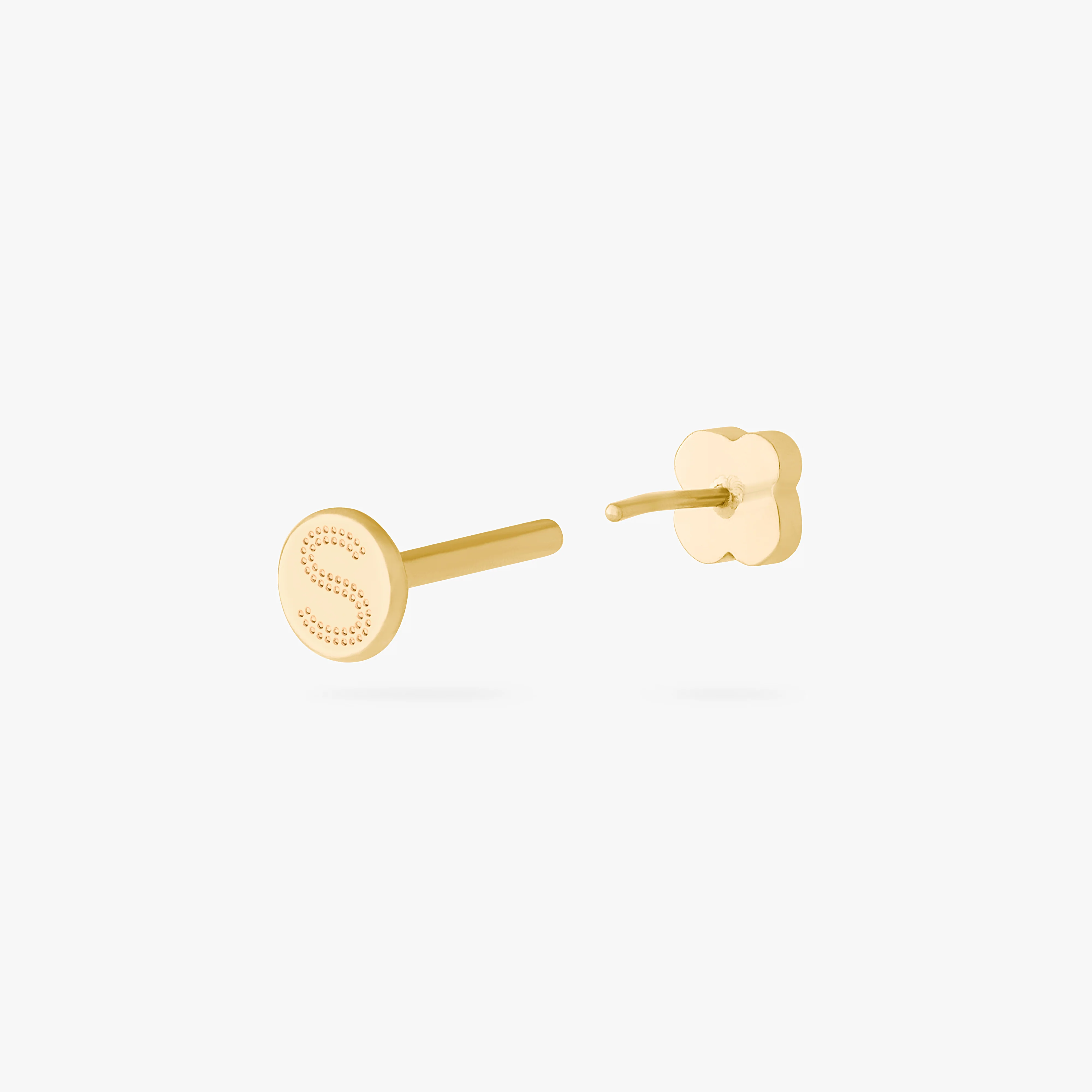 Enamel Flower Flatback Stud - Image 4