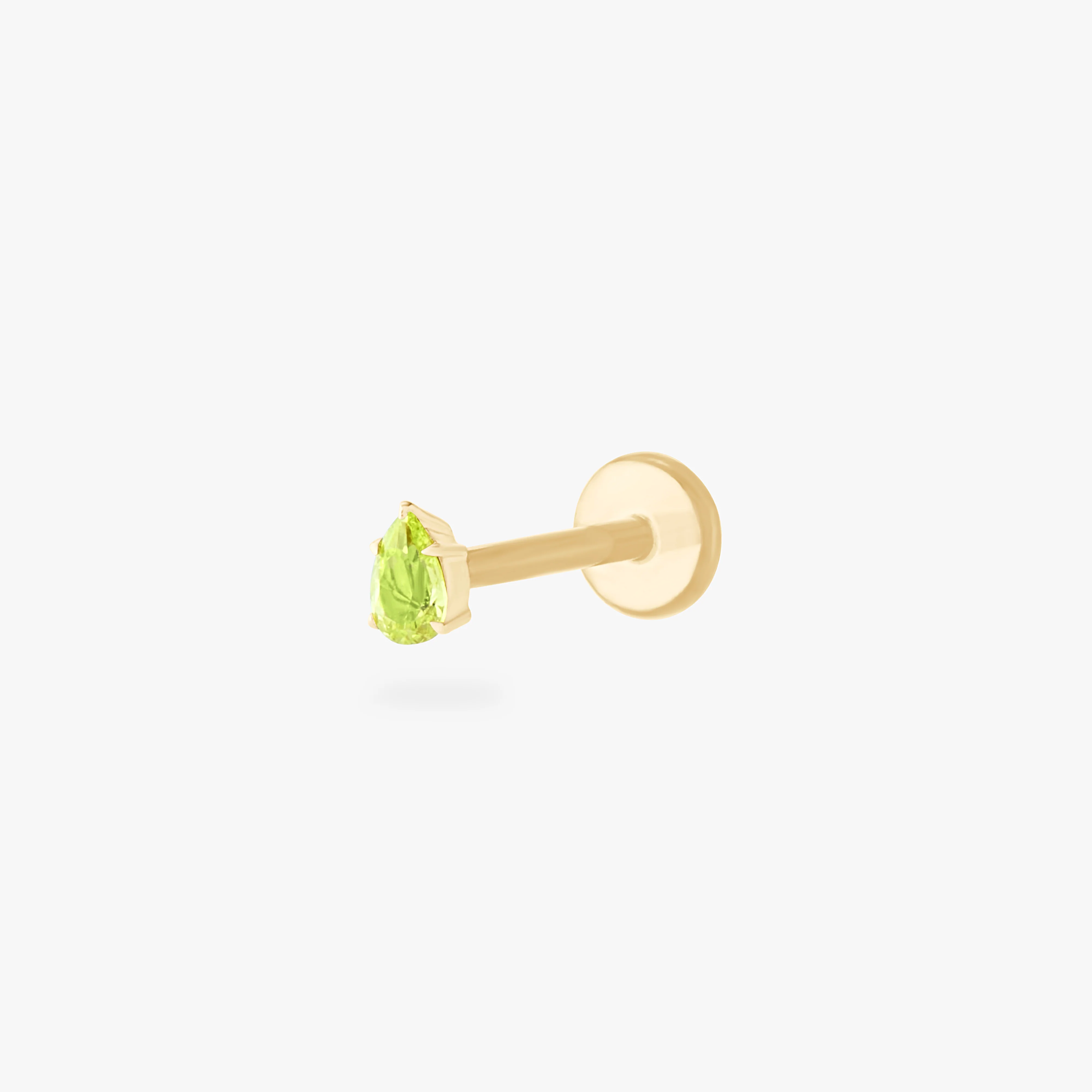 14K Pear Flatback - Image 23
