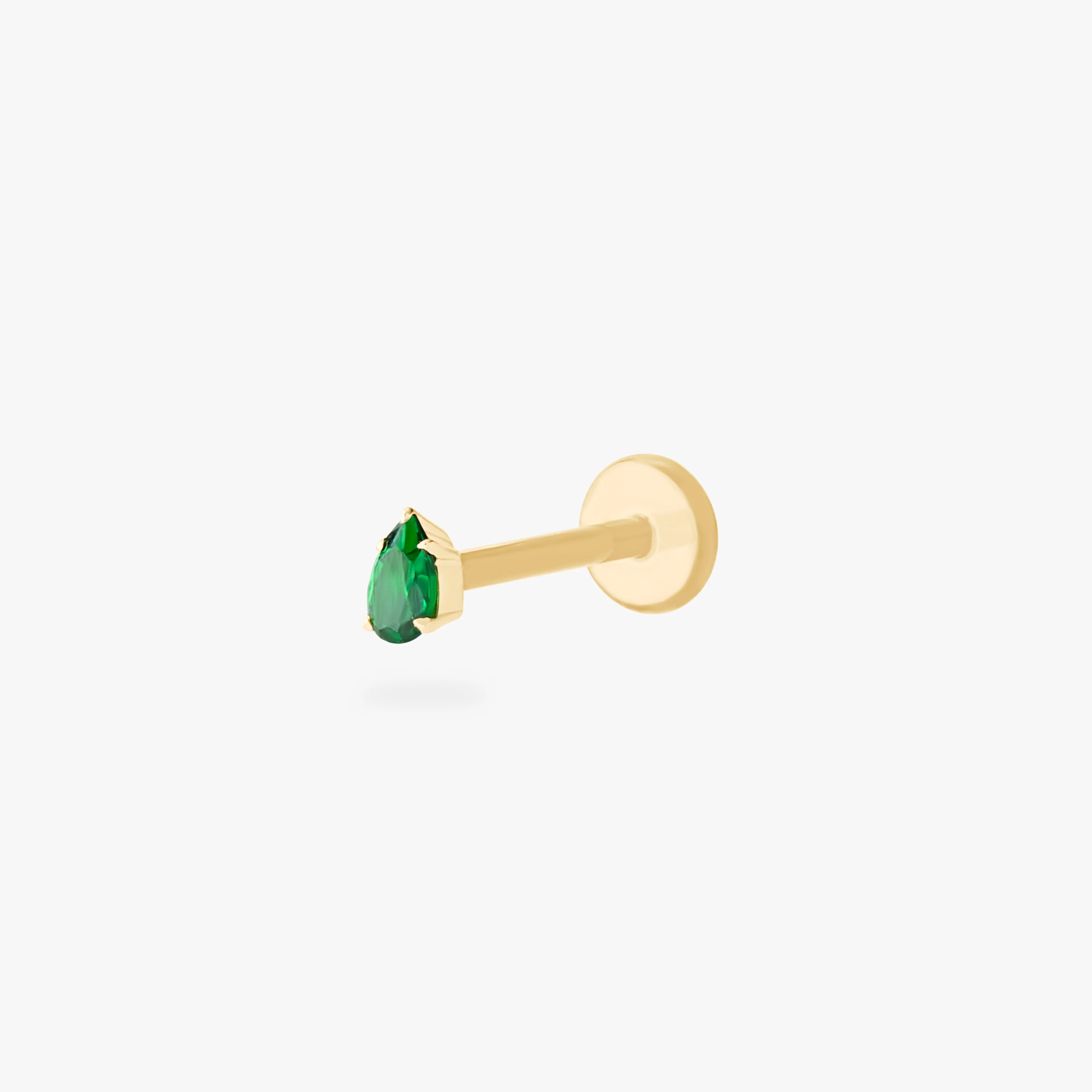 14K Pear Flatback - Image 26