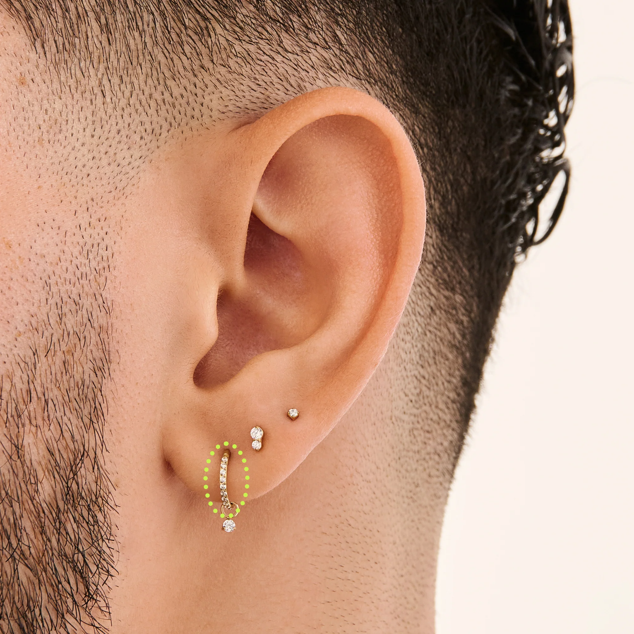 8mm Pave Clicker - Image 15