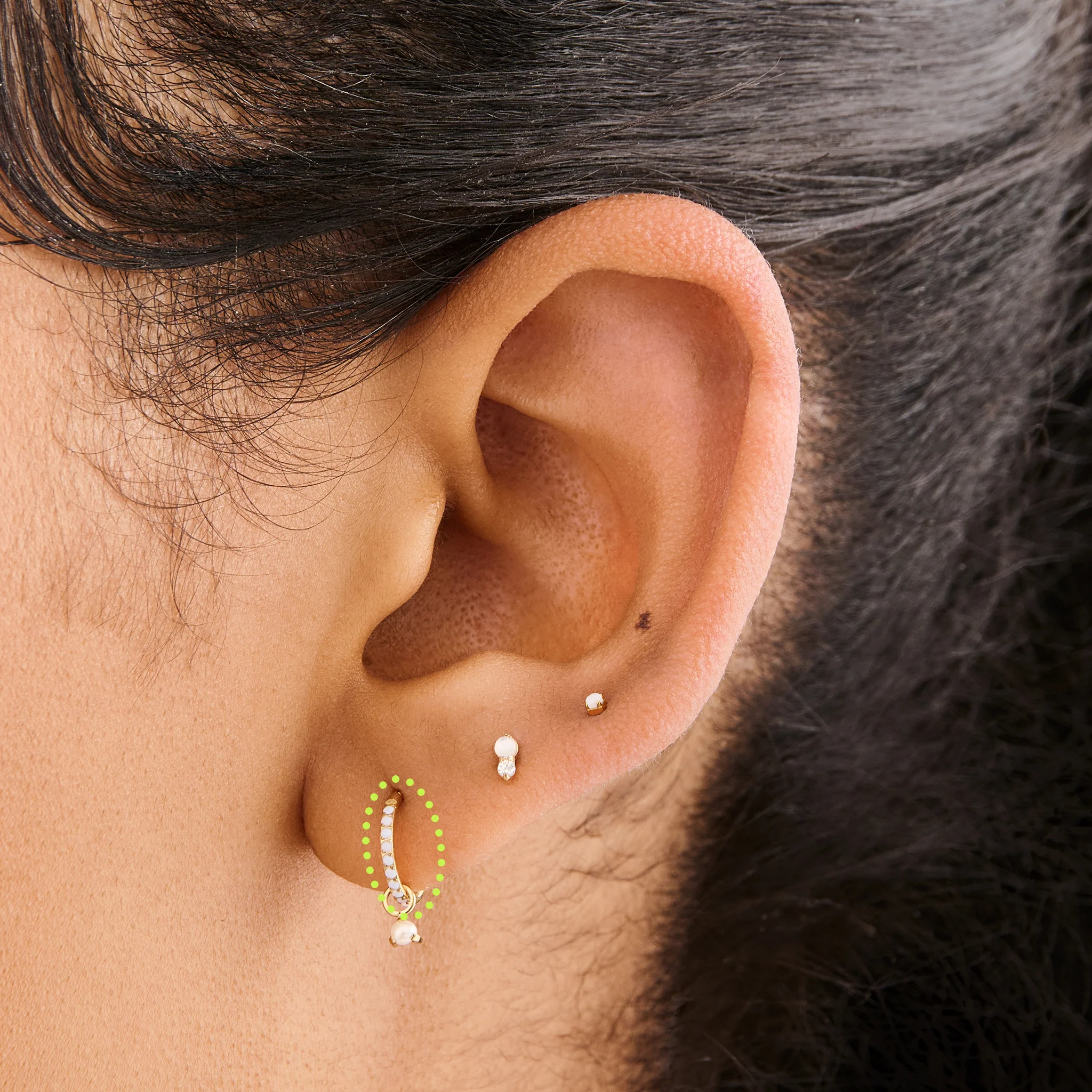 8mm Pave Clicker - Image 19