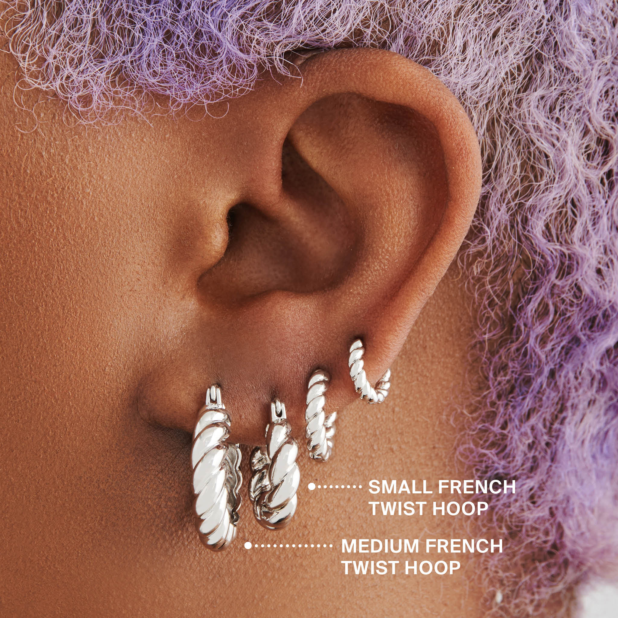 Medium French Twist Hoop - Image 10