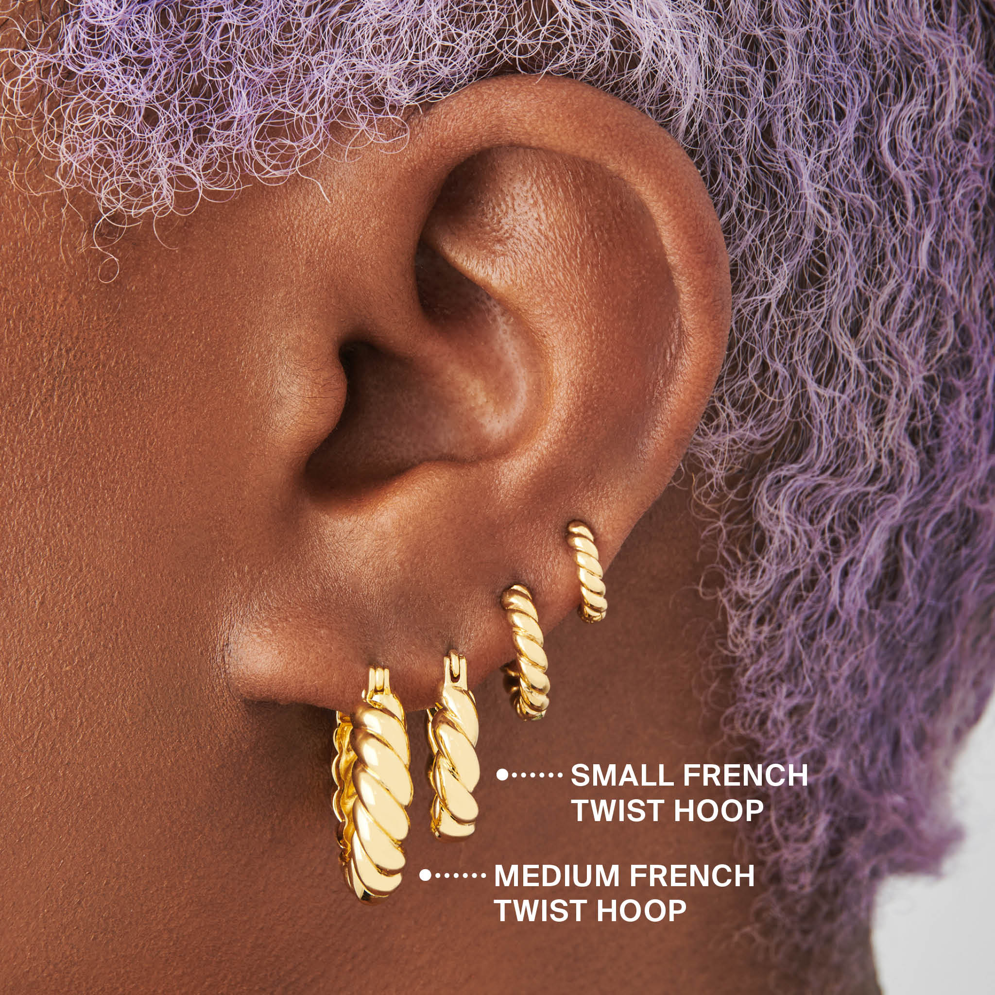 Medium French Twist Hoop - Image 5