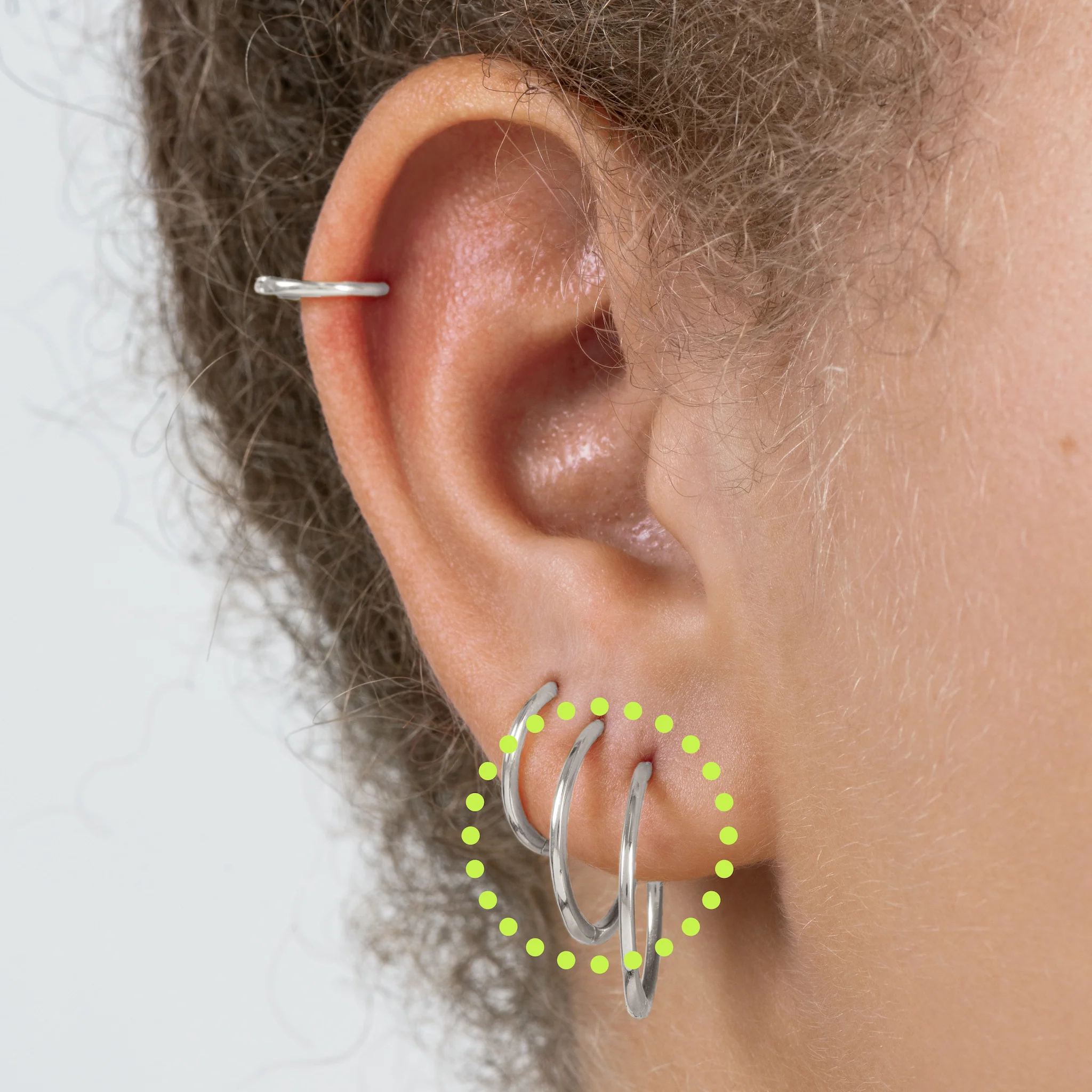 Medium Slim Hoop - Image 7