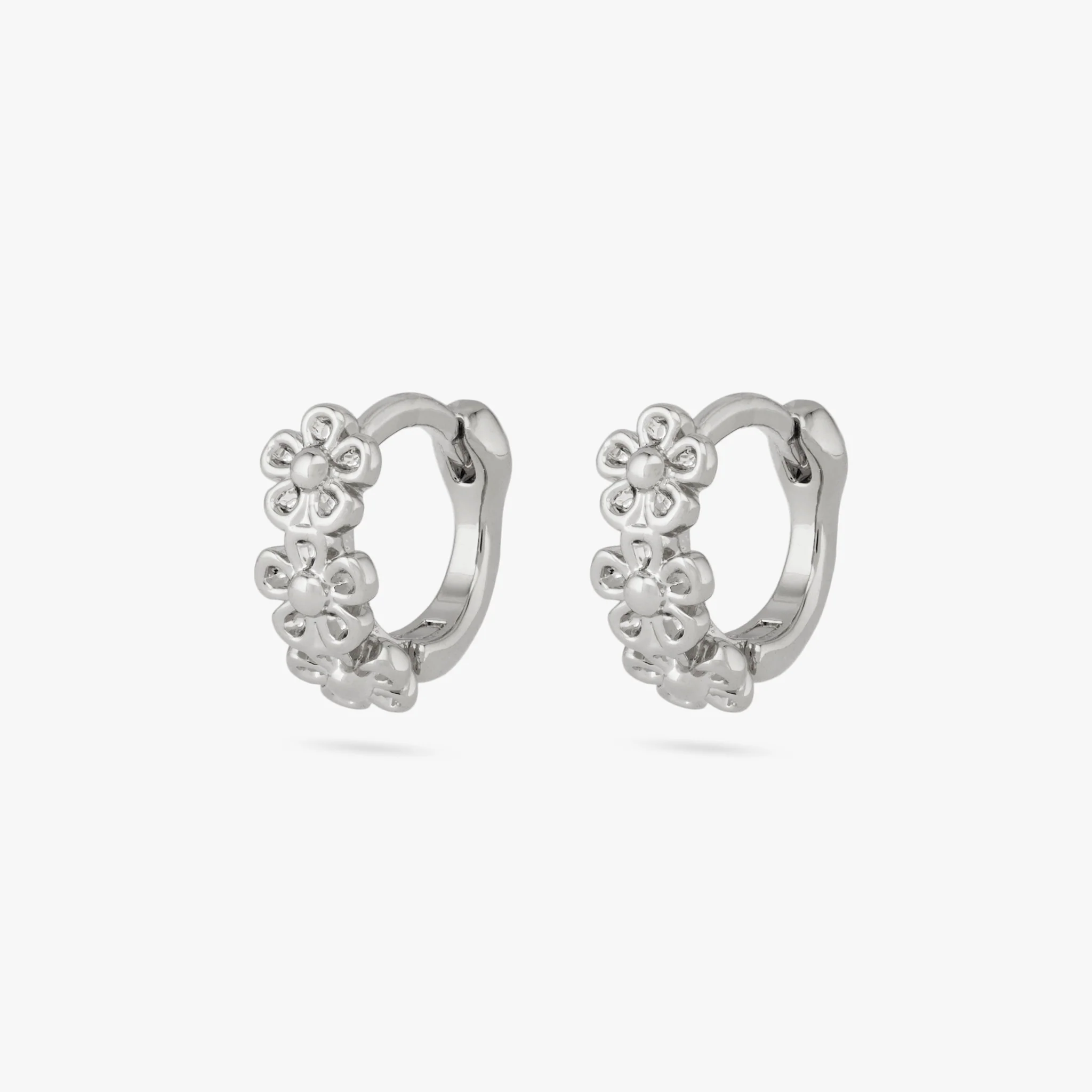 Daisy Flower Huggie - Image 8
