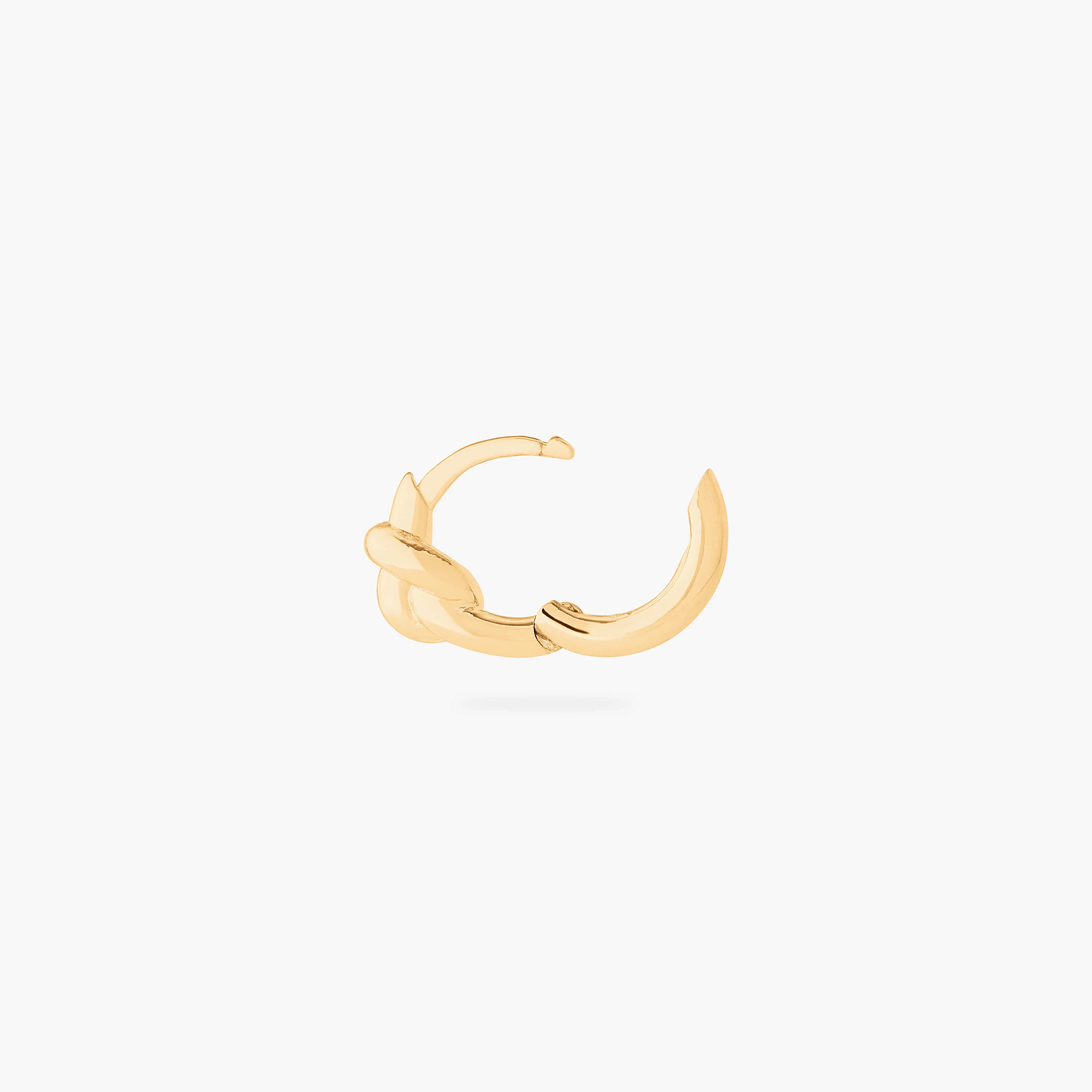 Micro Knot Huggie - Image 3