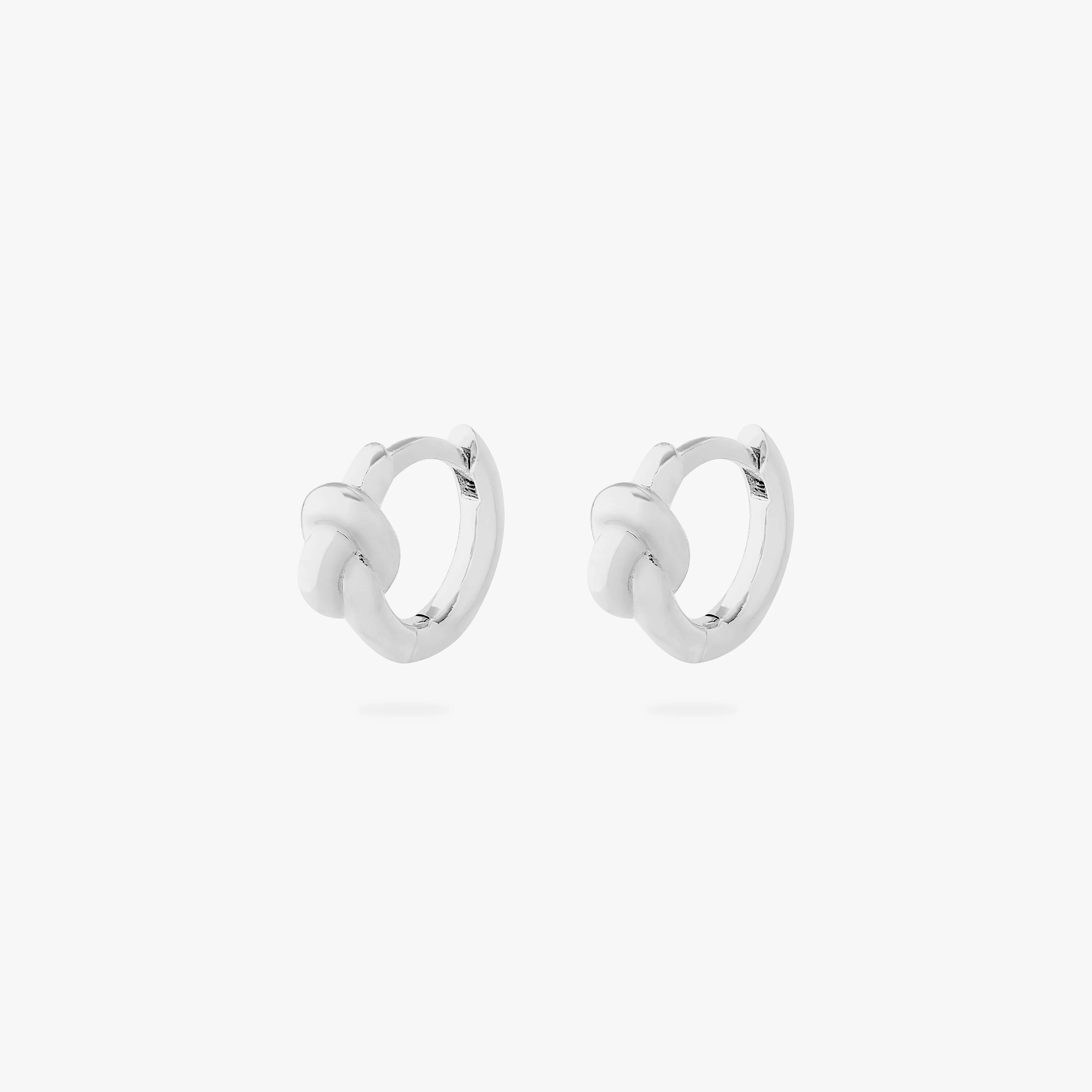 Micro Knot Huggie - Image 8