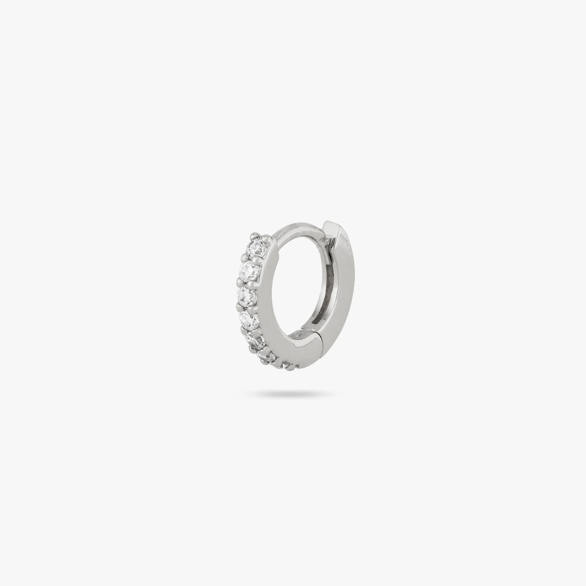 Micro Pave Huggie - Image 5
