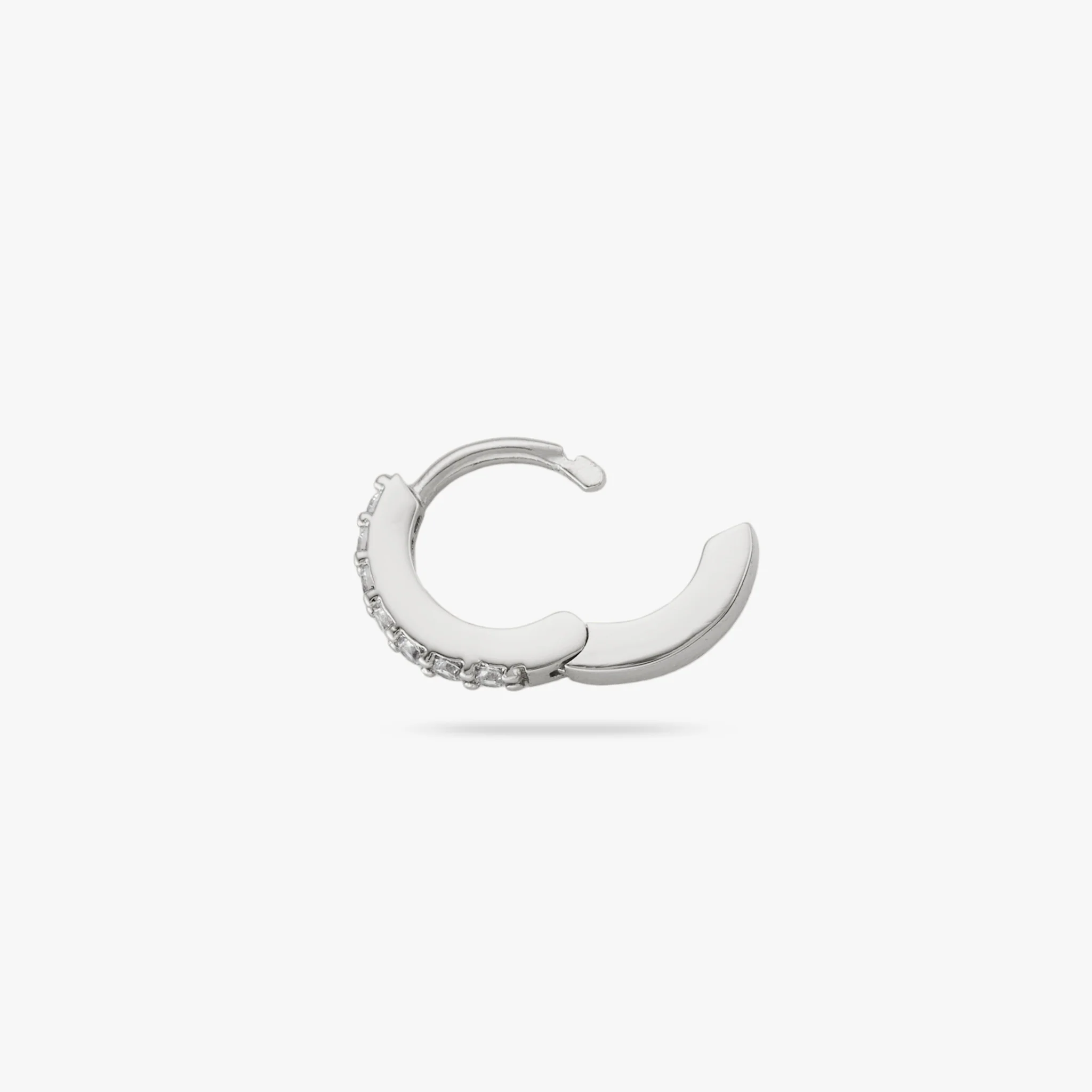 Micro Pave Huggie - Image 7