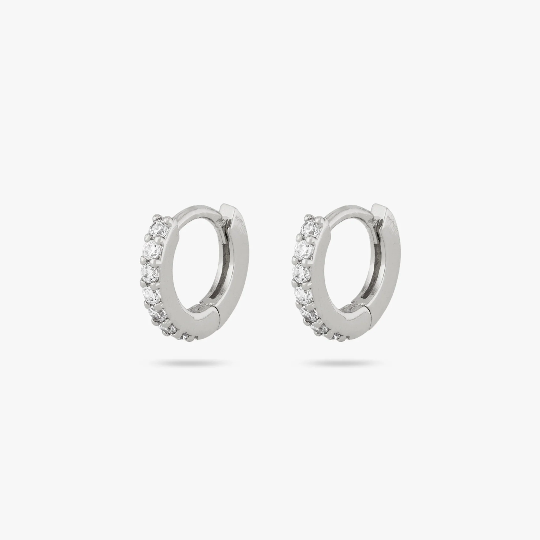 Micro Pave Huggie - Image 8