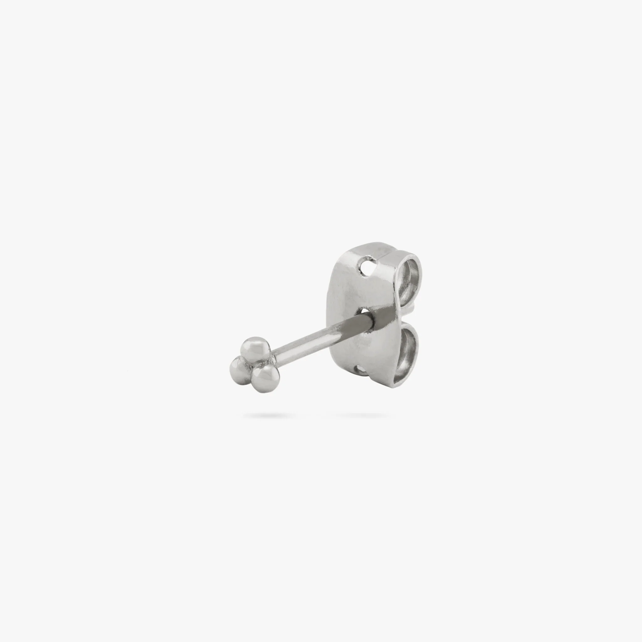 Beaded Triad Stud - Image 7
