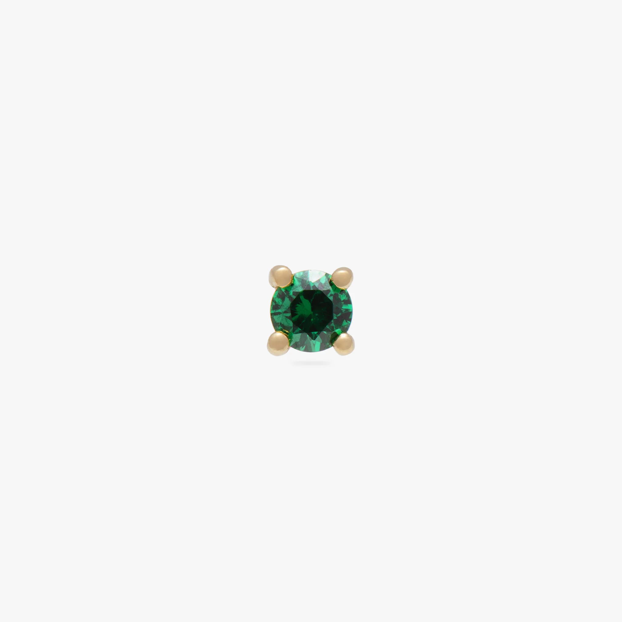 14K CZ 2.5mm - Image 3