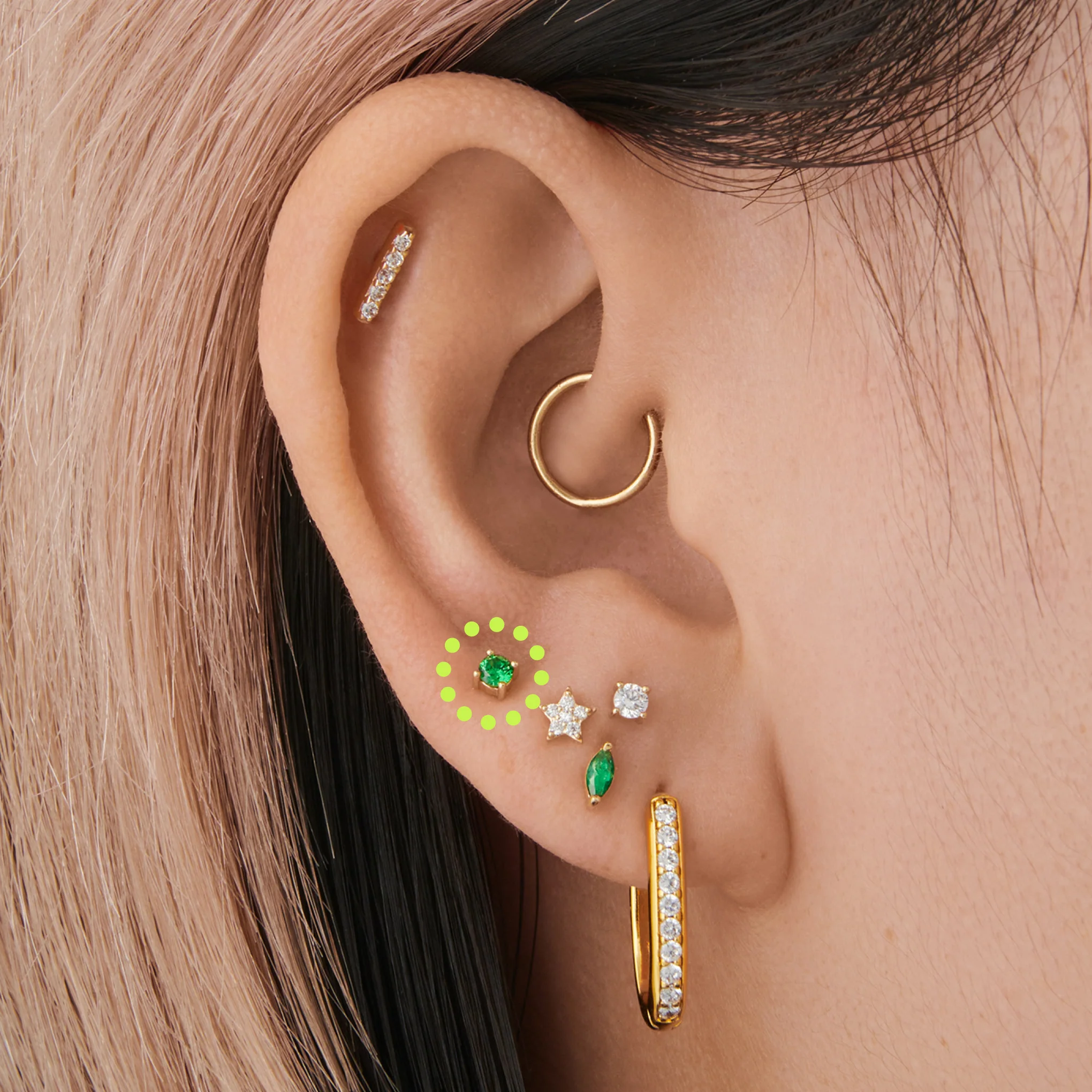 14K CZ 2.5mm - Image 4
