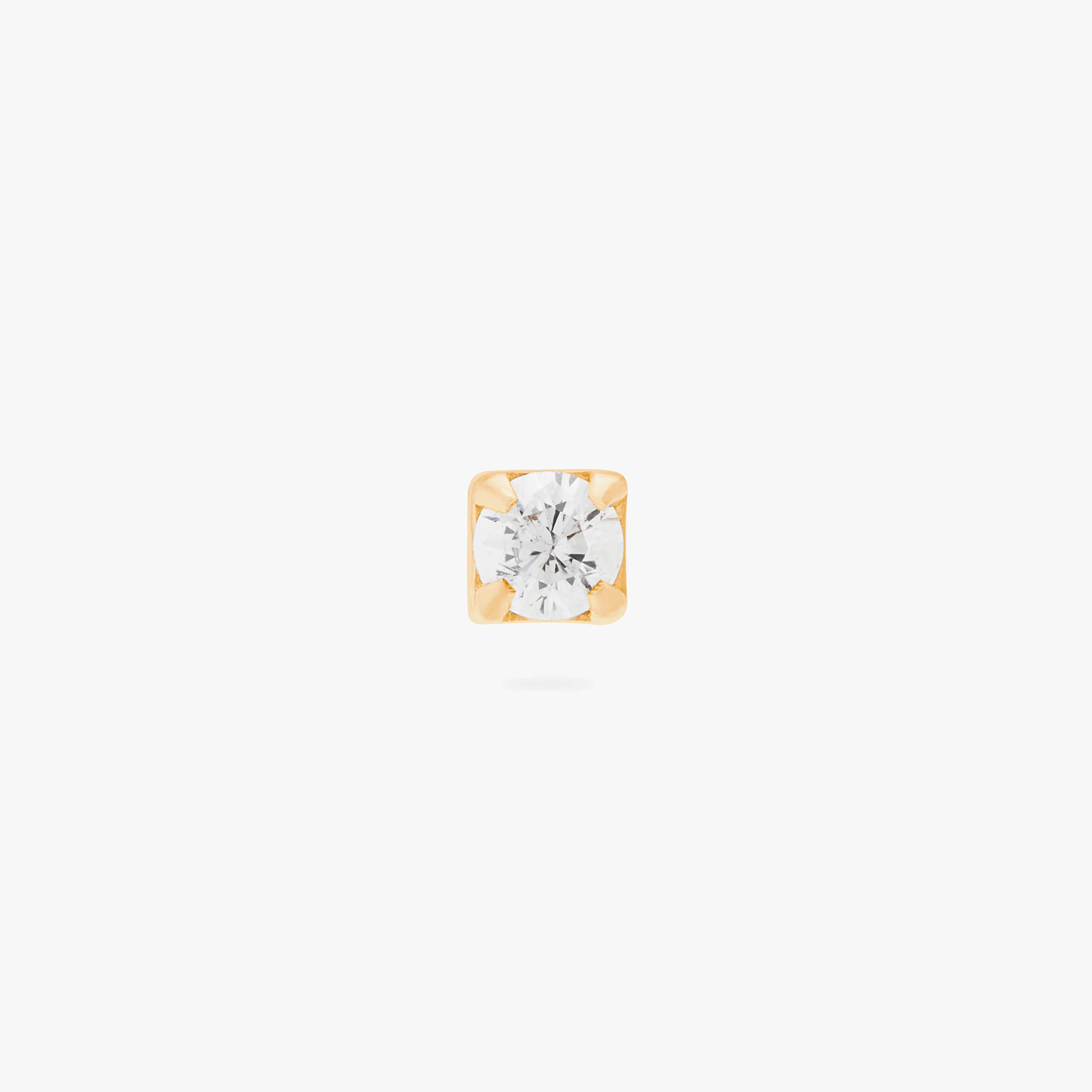 Mini CZ Flatback Stud - Image 4