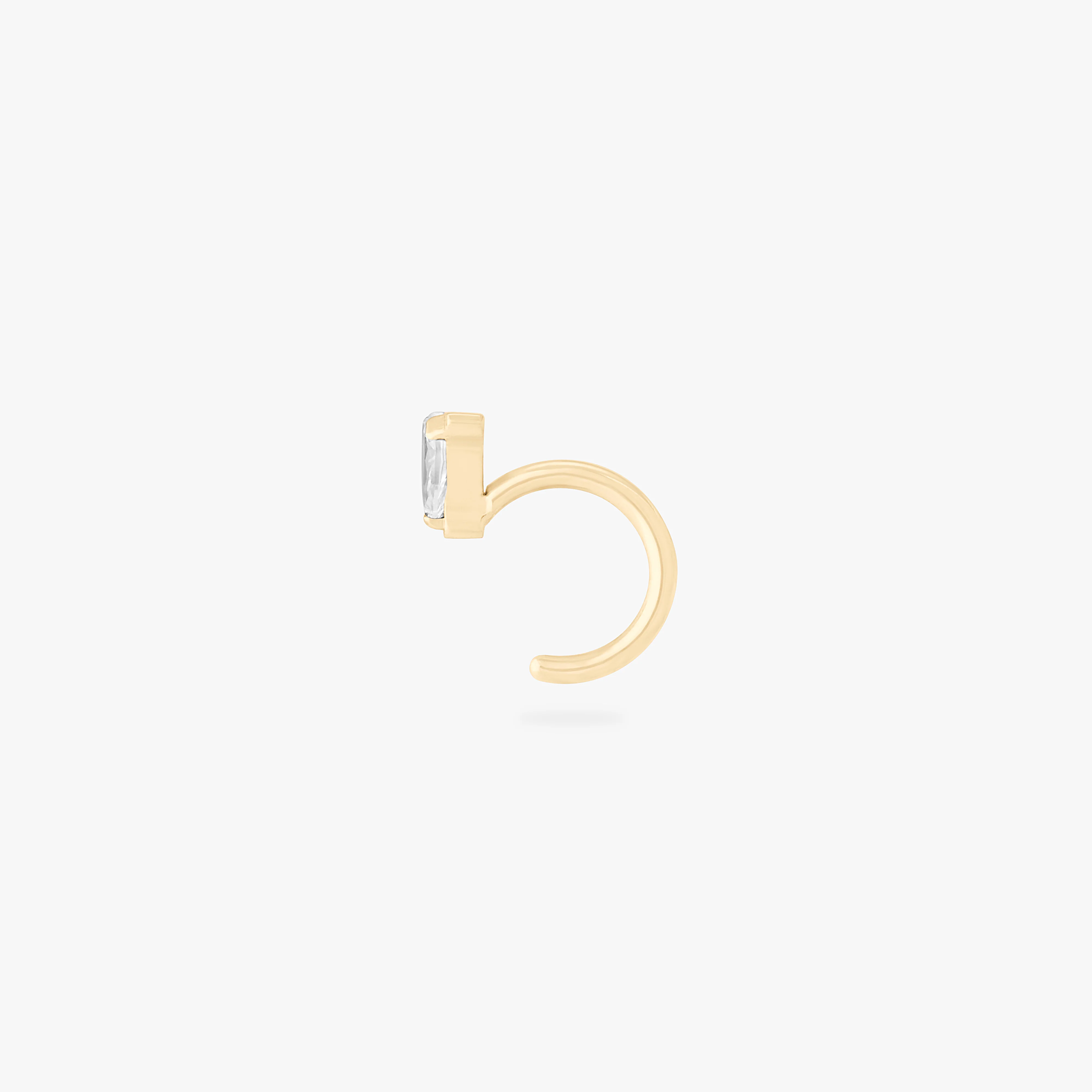 Open CZ Huggie 5mm - Image 3