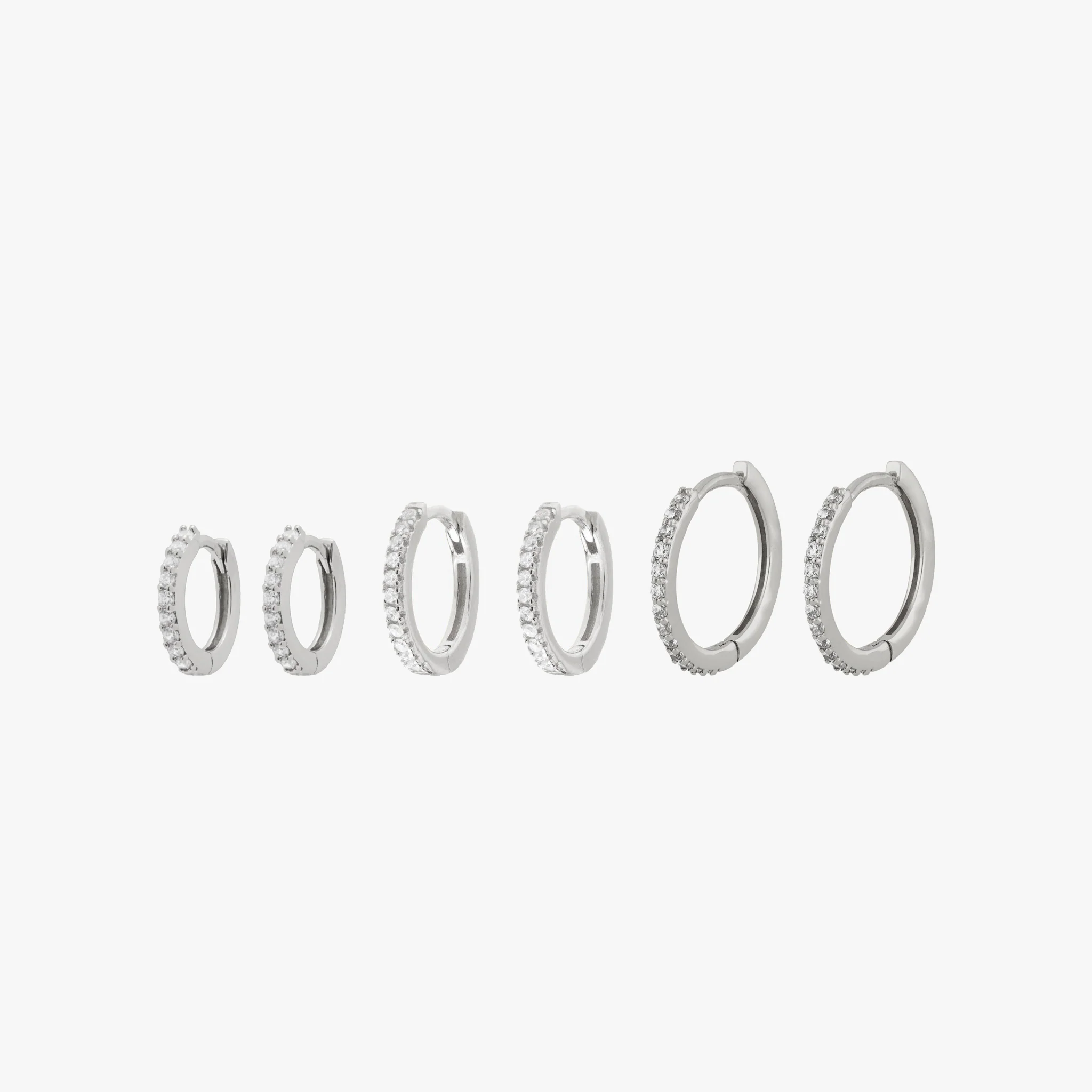 Pave Hoop Set - Image 3