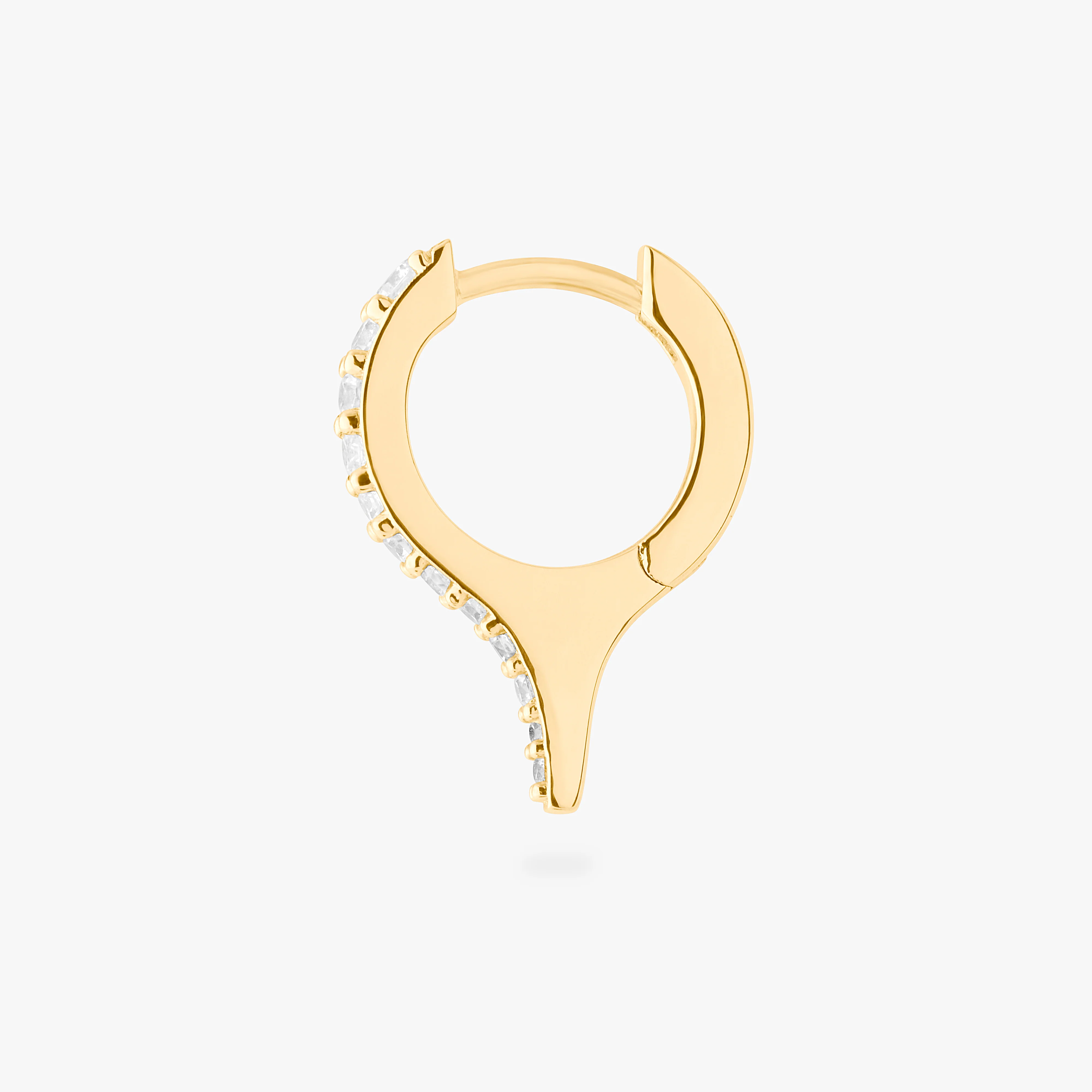 Pave Spike Huggie - Image 9