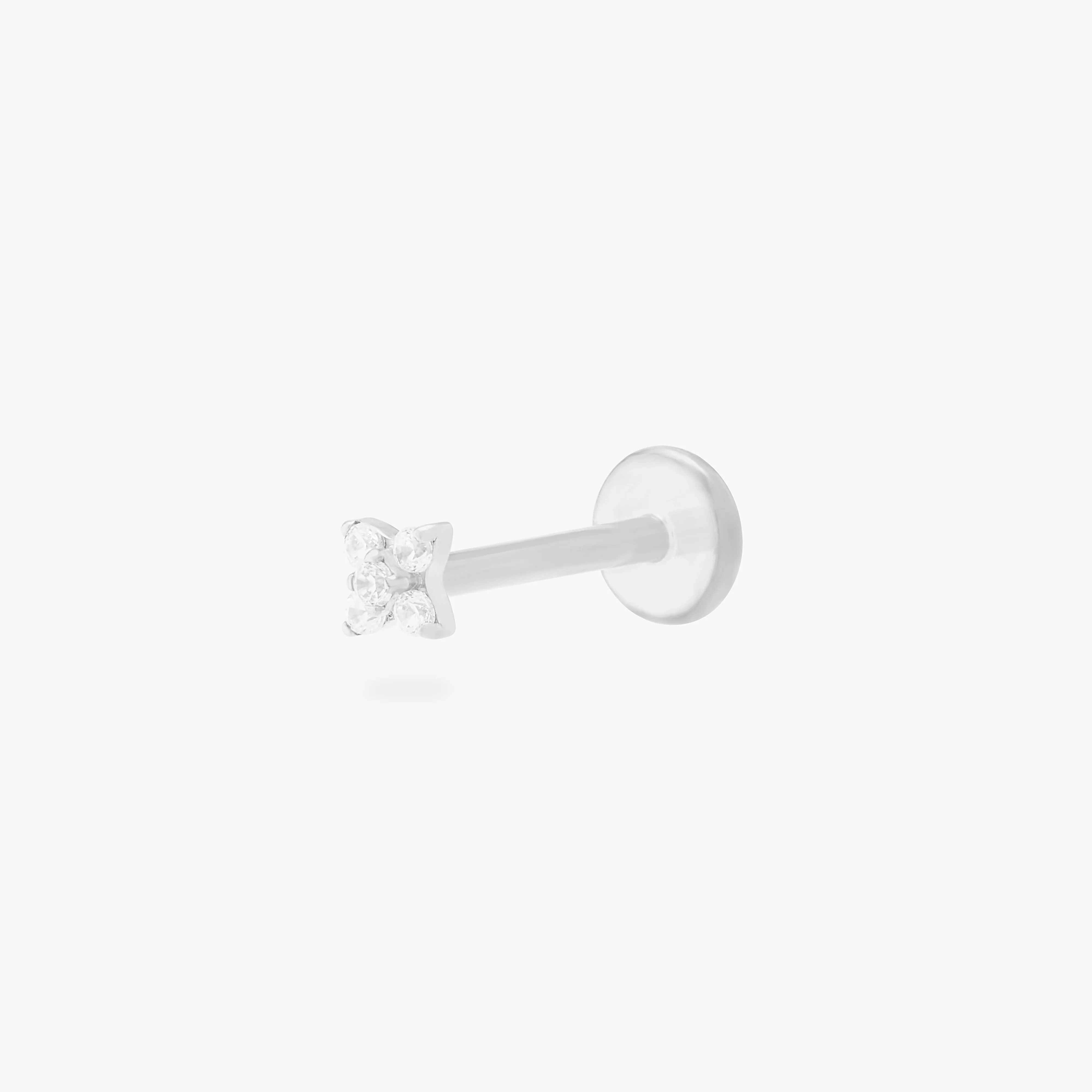 Pave X Flatback Stud - Image 7