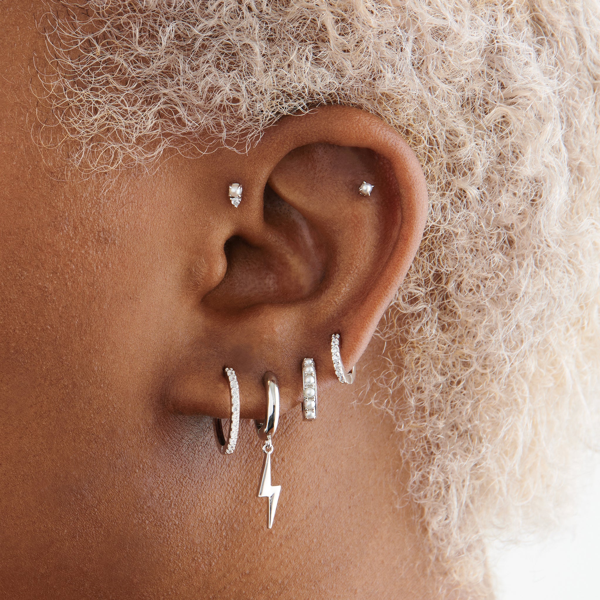 Pearl Huggie - Image 10