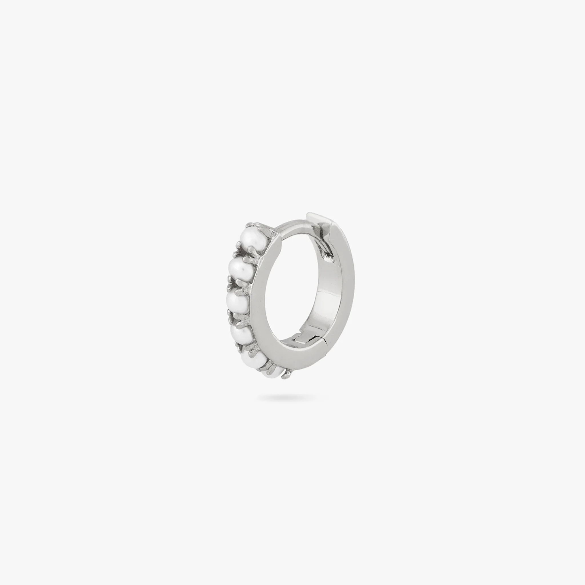 Pearl Huggie - Image 6
