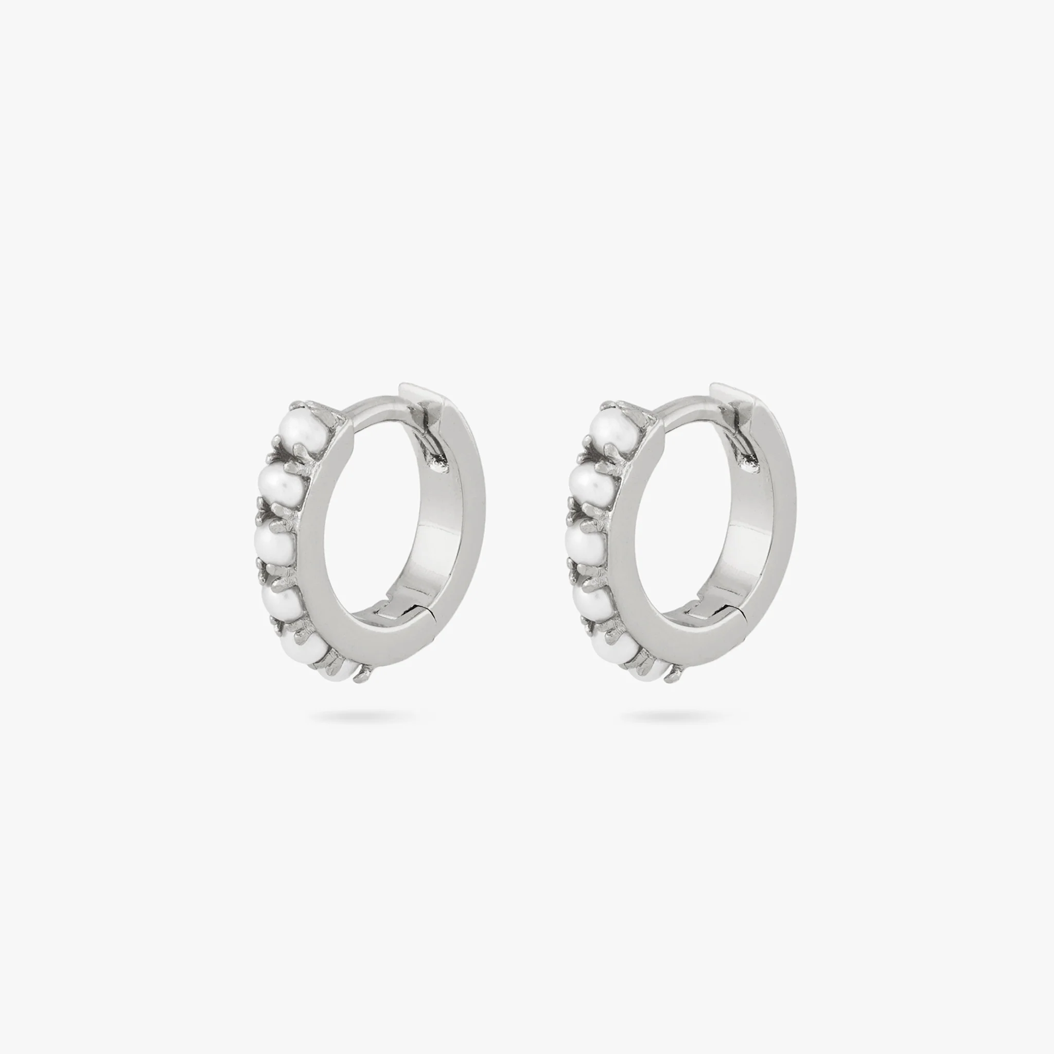 Pearl Huggie - Image 9