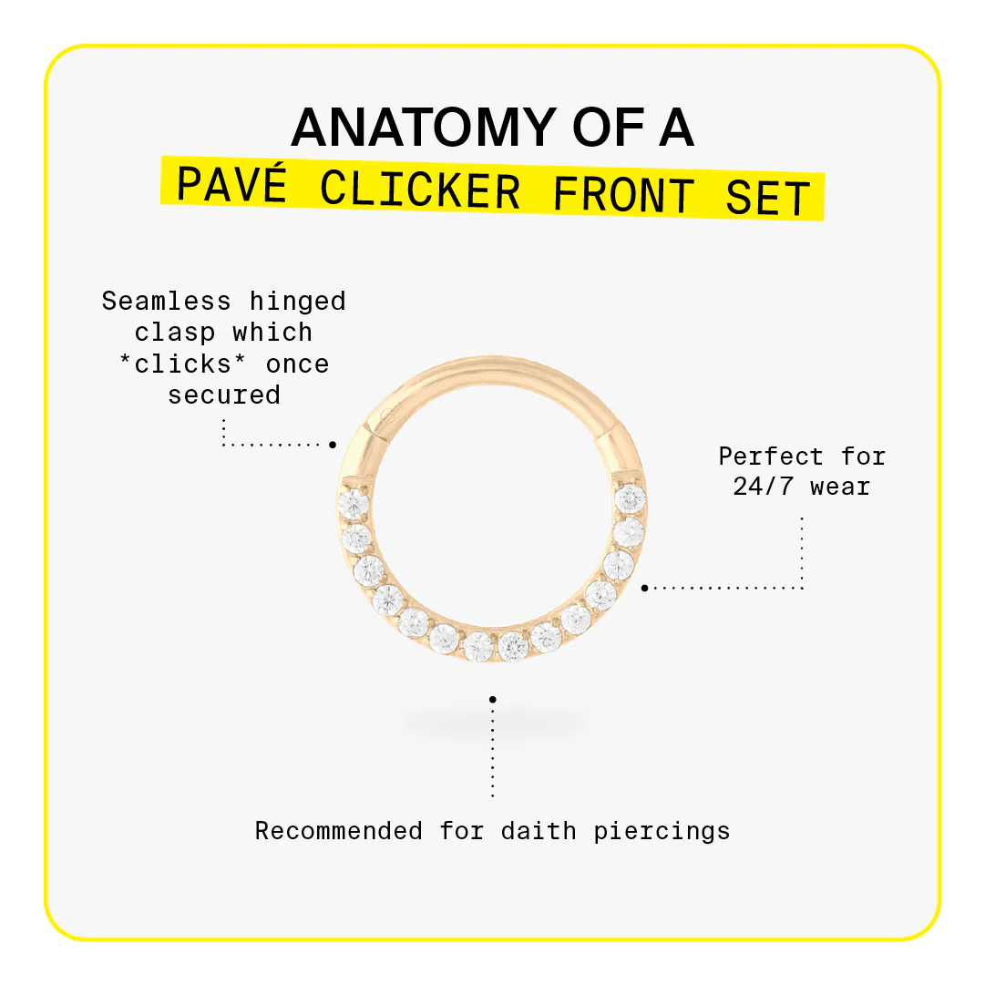 8mm Front Set Pave Clicker - Image 13