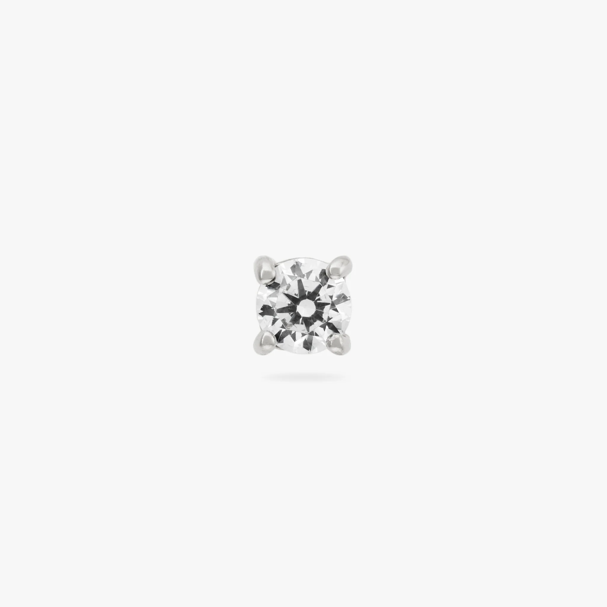 Small CZ Stud - Image 5