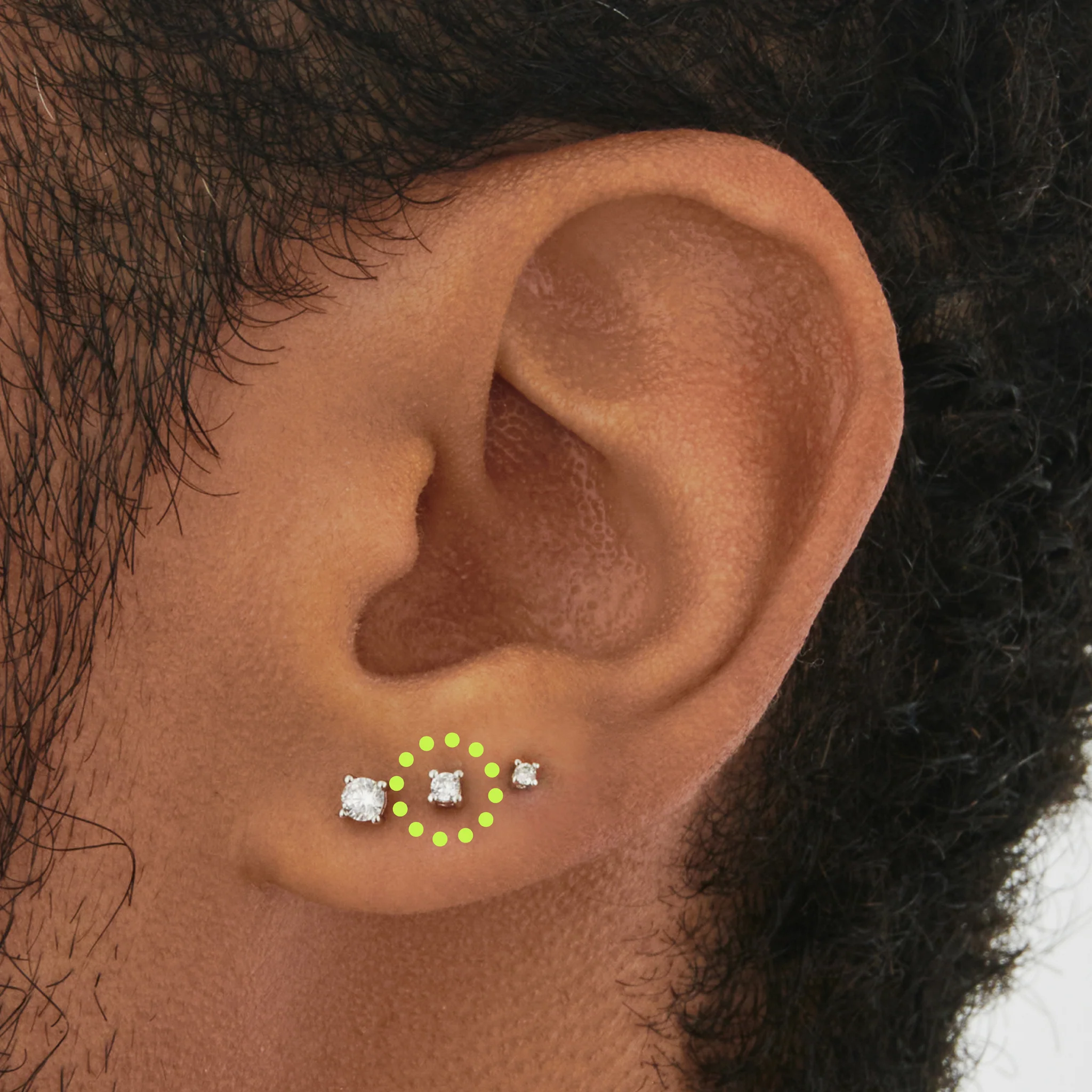 Mini CZ Stud - Image 10