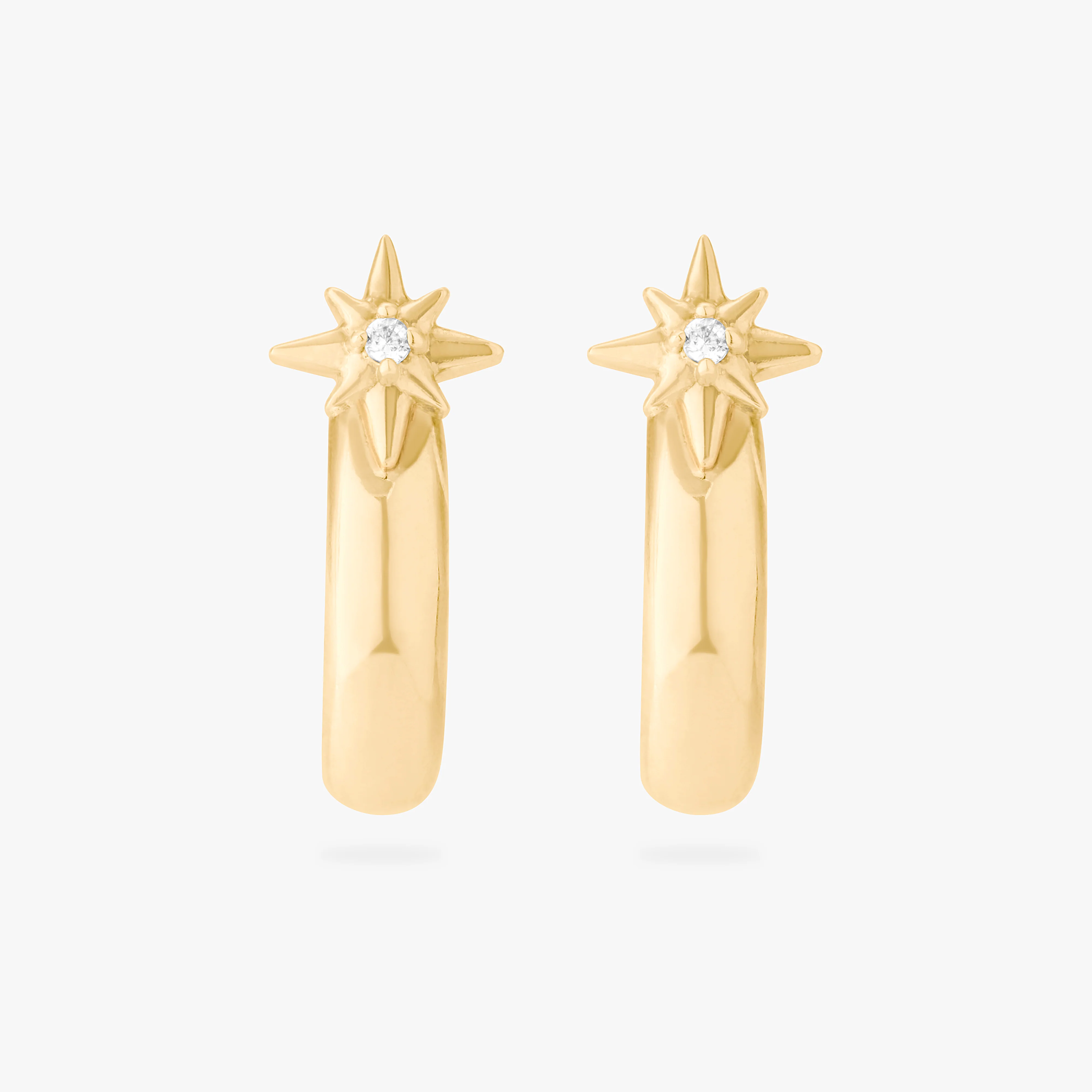 Stacked Twinkle Huggie - Image 4